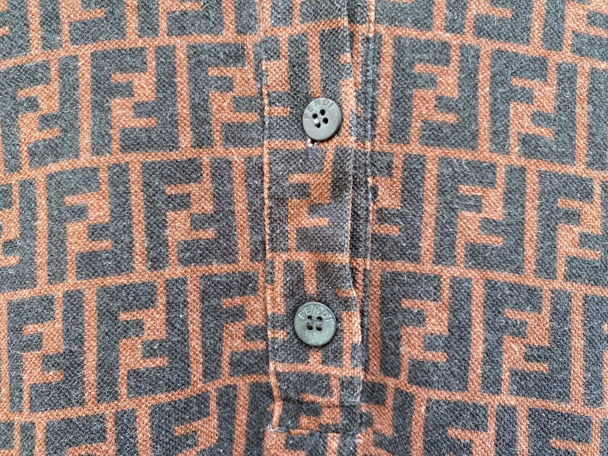 Fendi Monogram Polo Shirt Made in Italy