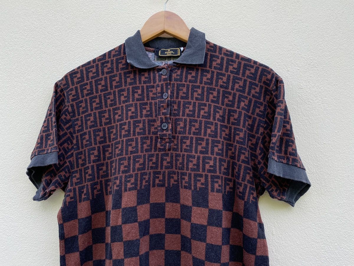 Fendi Monogram Polo Shirt Made in Italy