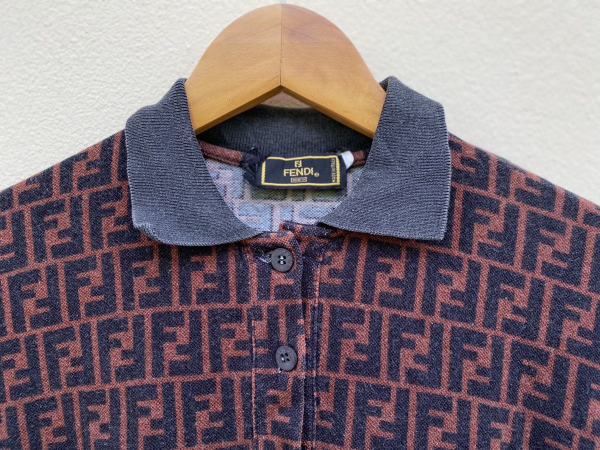 Fendi Monogram Polo Shirt Made in Italy