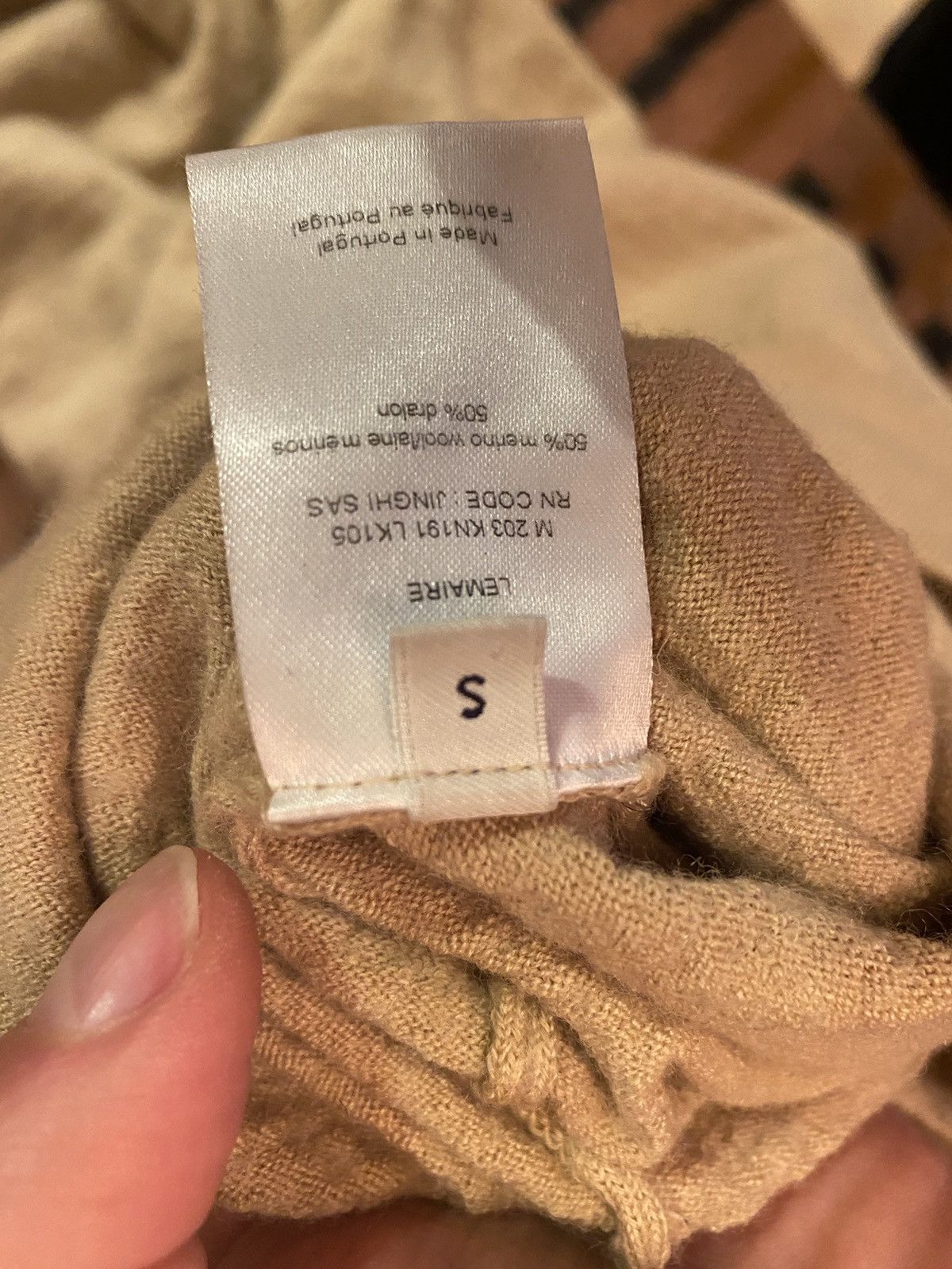 Lemaire Cropped Wool Lemaire turtleneck Size US S / EU 44-46 / 1 - 3 Thumbnail