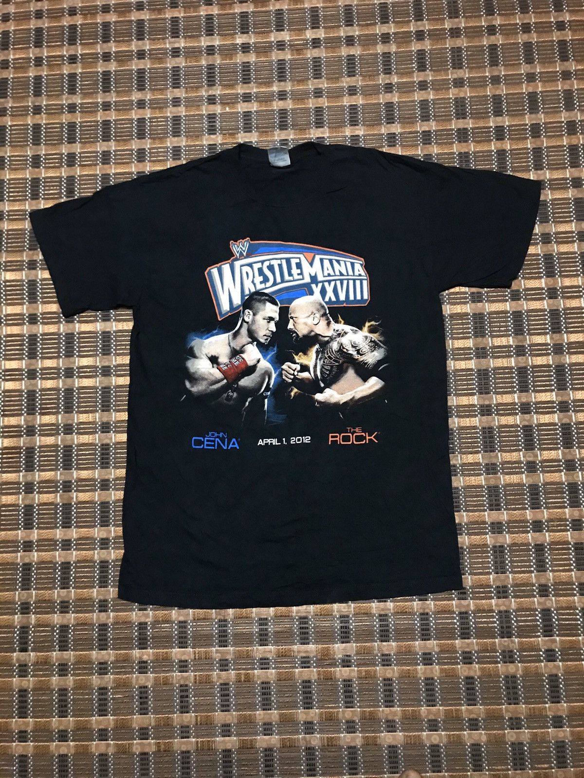 WWE John Cena Vs The Rock Epic Fighting Promo Shirt Size US M / EU 48-50 / 2 - 1 Thumbnail
