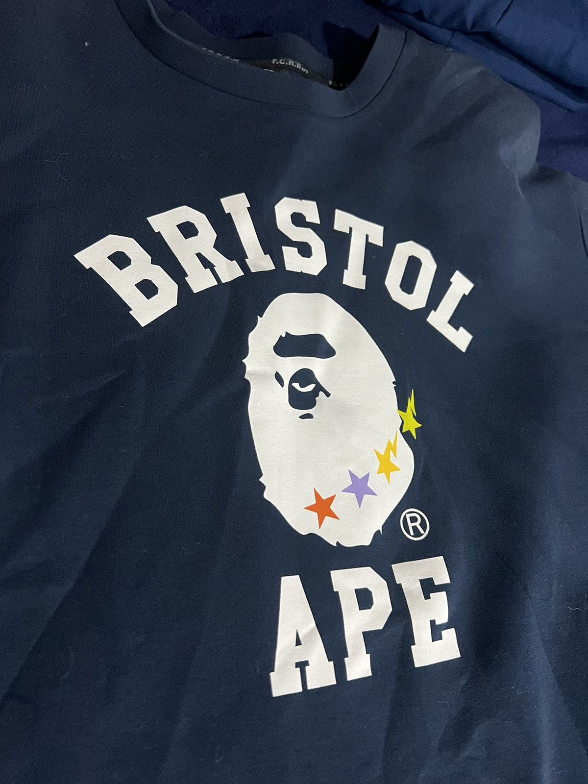 Bape BAPE A BATHING APE x BRISTOL FC COLLAB CREWNEC MENS SIZE XXL | Grailed