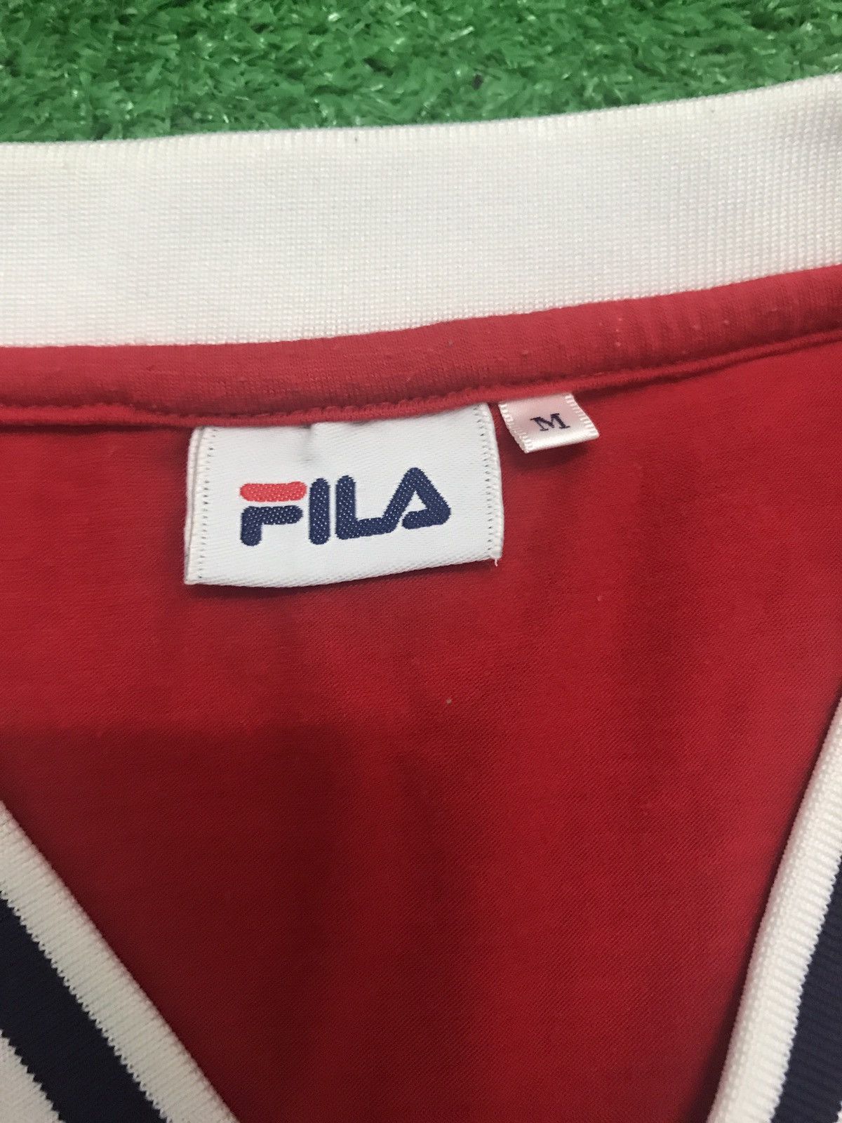 Fila Vintage navy Fila spellout Size US M / EU 48-50 / 2 - 3 Thumbnail