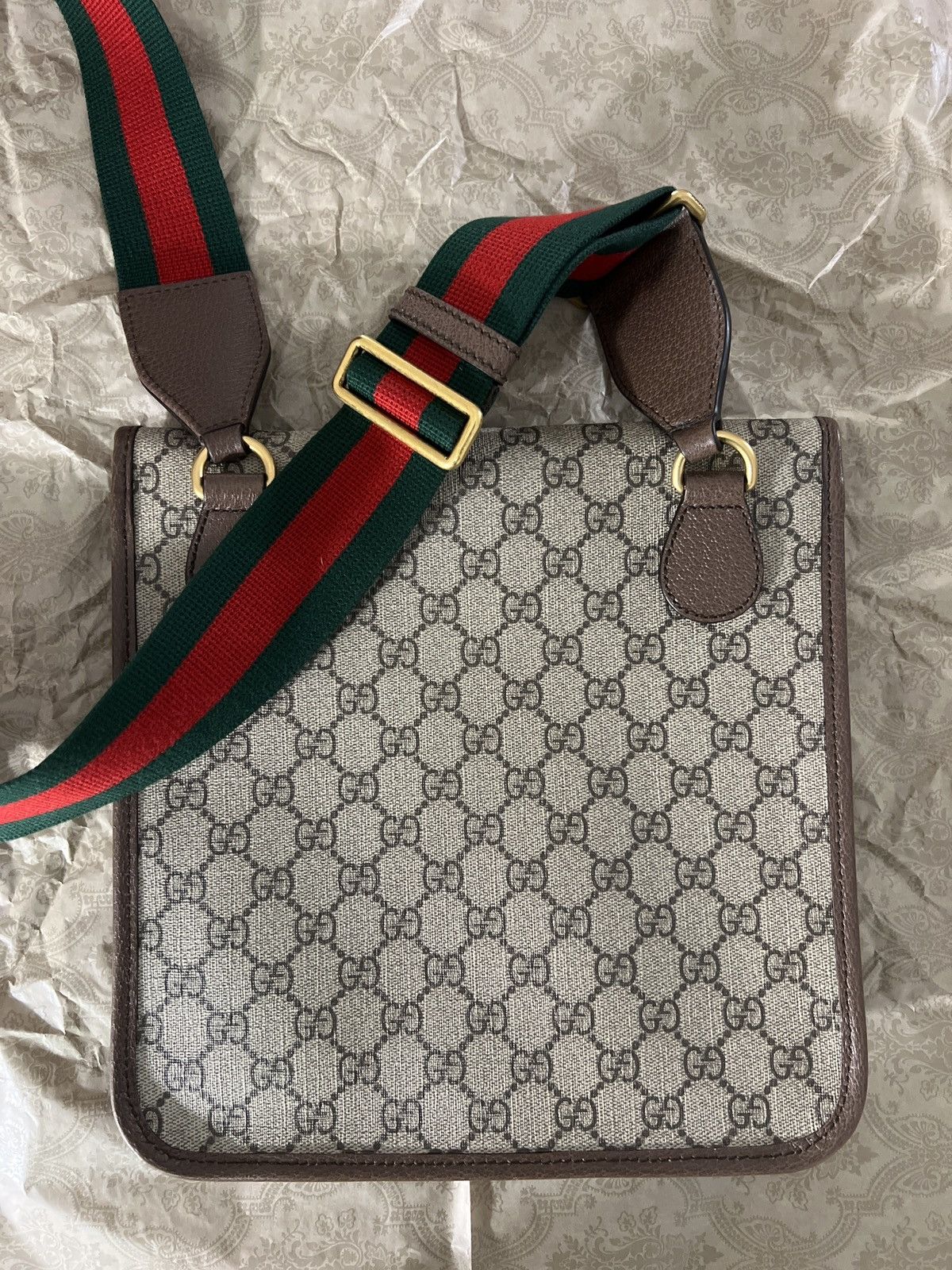 Gucci Neo Vintage GG medium messenger Size ONE SIZE - 3 Thumbnail