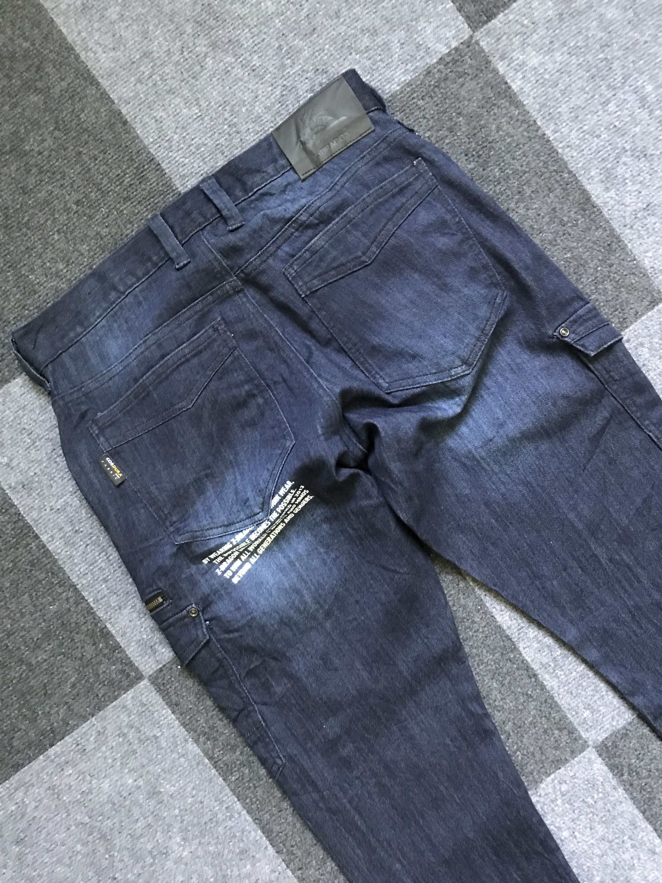 Japanese Brand CP204 ZDragon Japan Indigo Cordura Cargo Pant Size US 30 / EU 46 - 11 Thumbnail