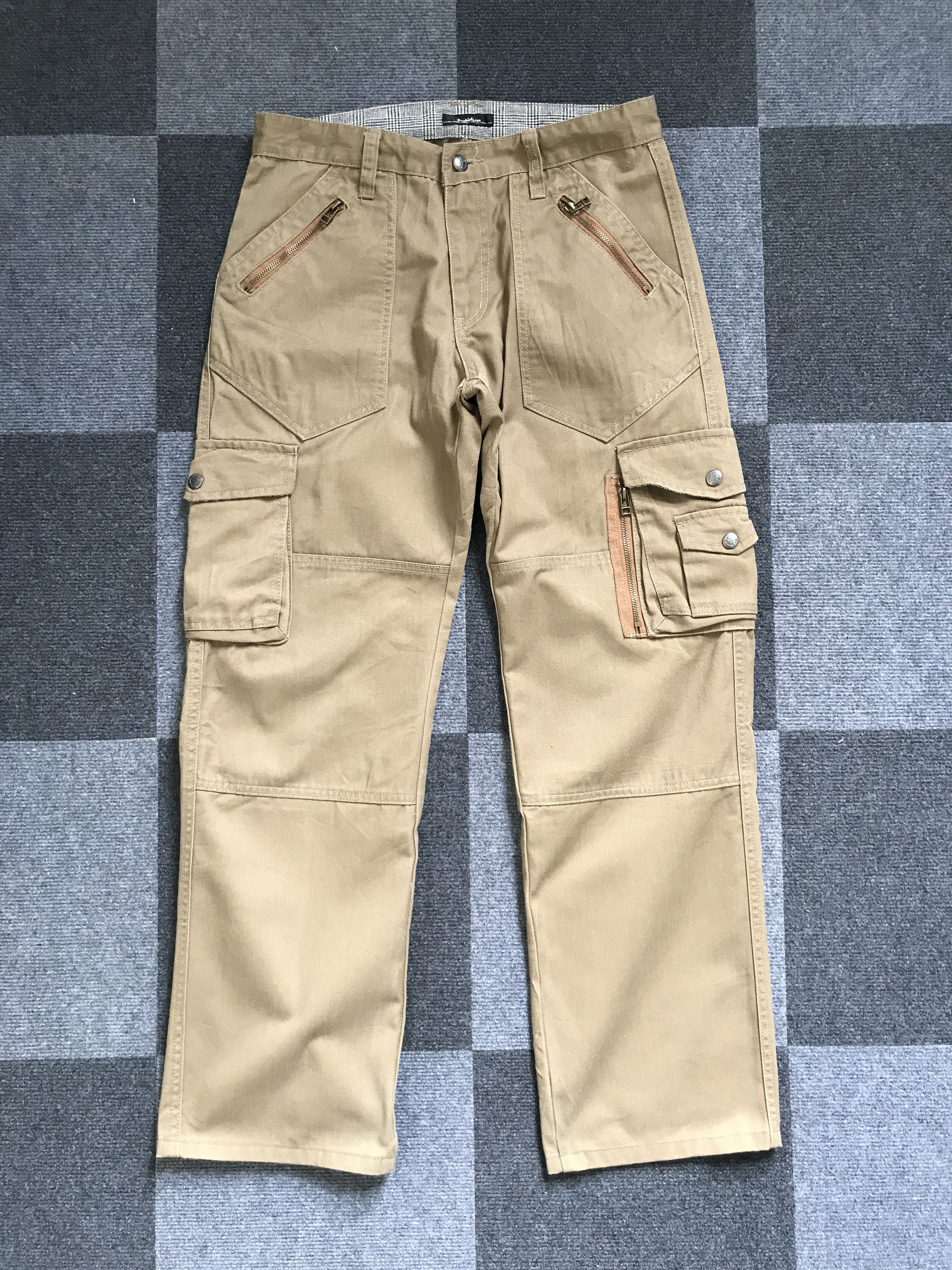 Japanese Brand CP144 doublefocus Japan Multipockets Tactical Cargo Pant Size US 32 / EU 48 - 3 Thumbnail