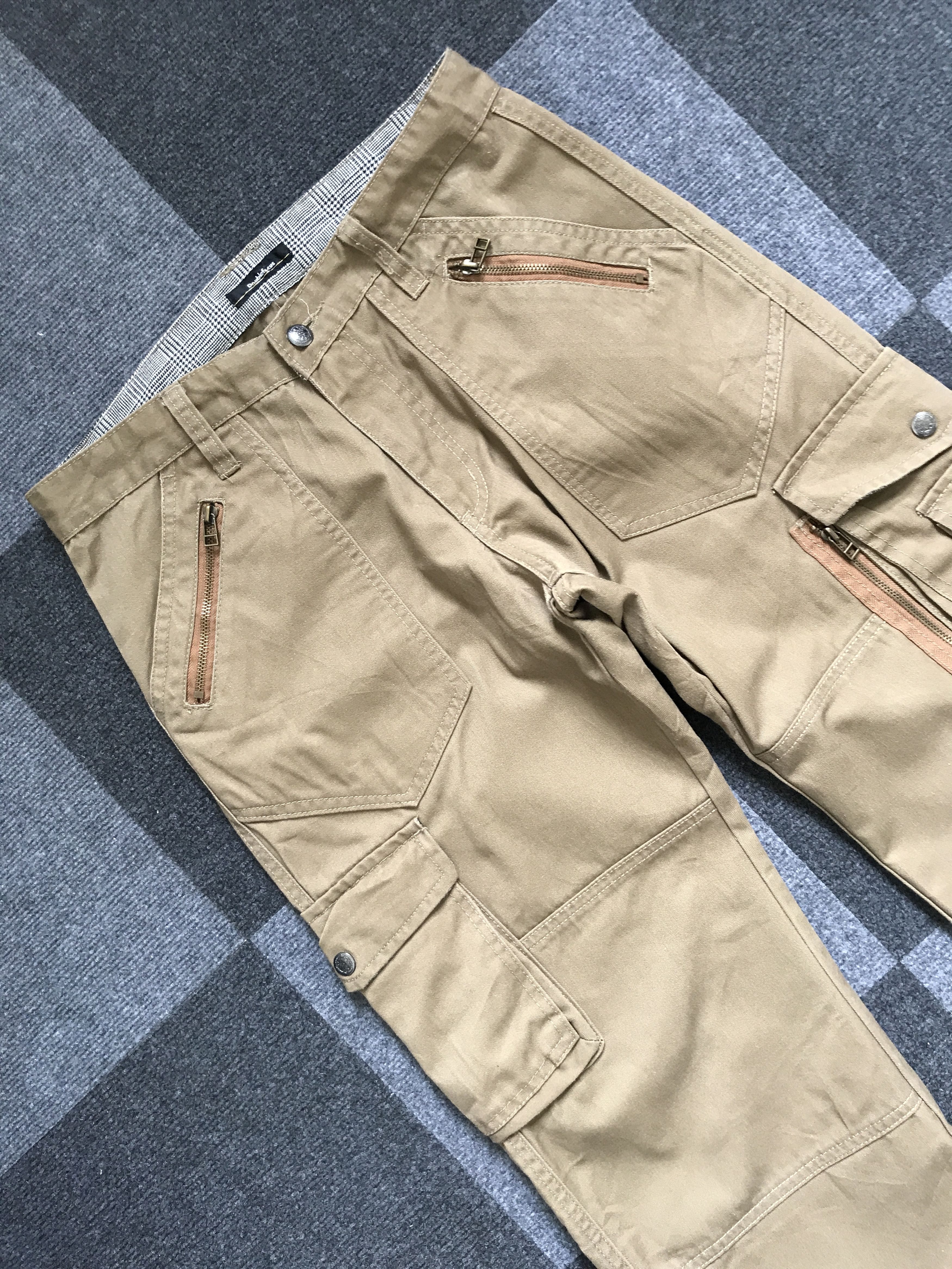 Japanese Brand CP144 doublefocus Japan Multipockets Tactical Cargo Pant Size US 32 / EU 48 - 4 Thumbnail