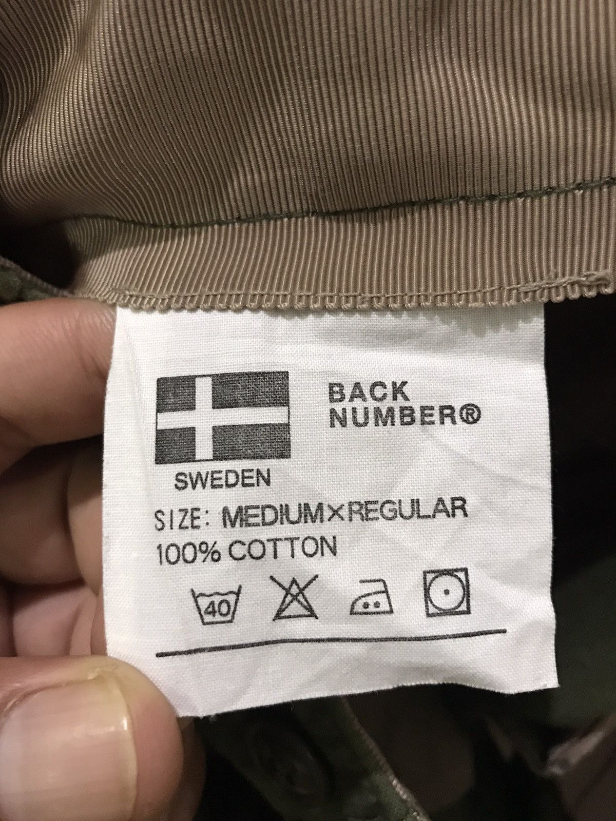 Japanese Brand BACK NUMBER Japan Double Knee Swedish Military Cargo Pant Size US 30 / EU 46 - 15 Thumbnail