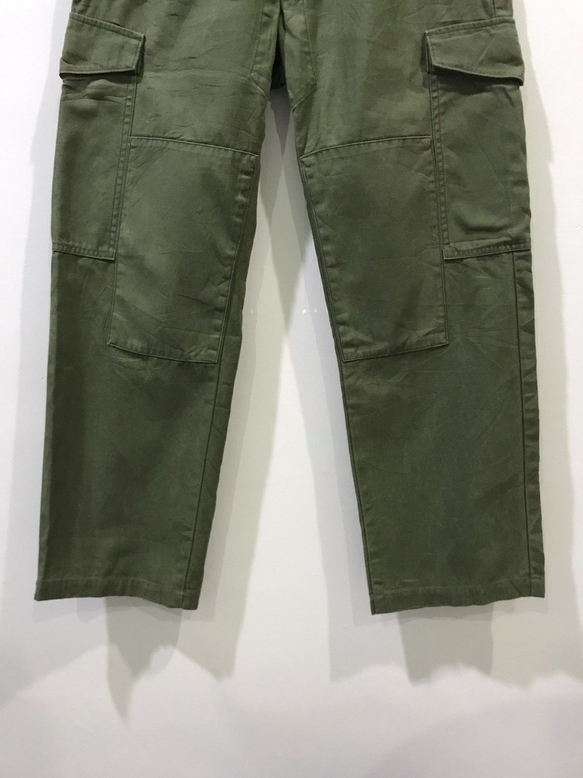 Japanese Brand BACK NUMBER Japan Double Knee Swedish Military Cargo Pant Size US 30 / EU 46 - 6 Thumbnail