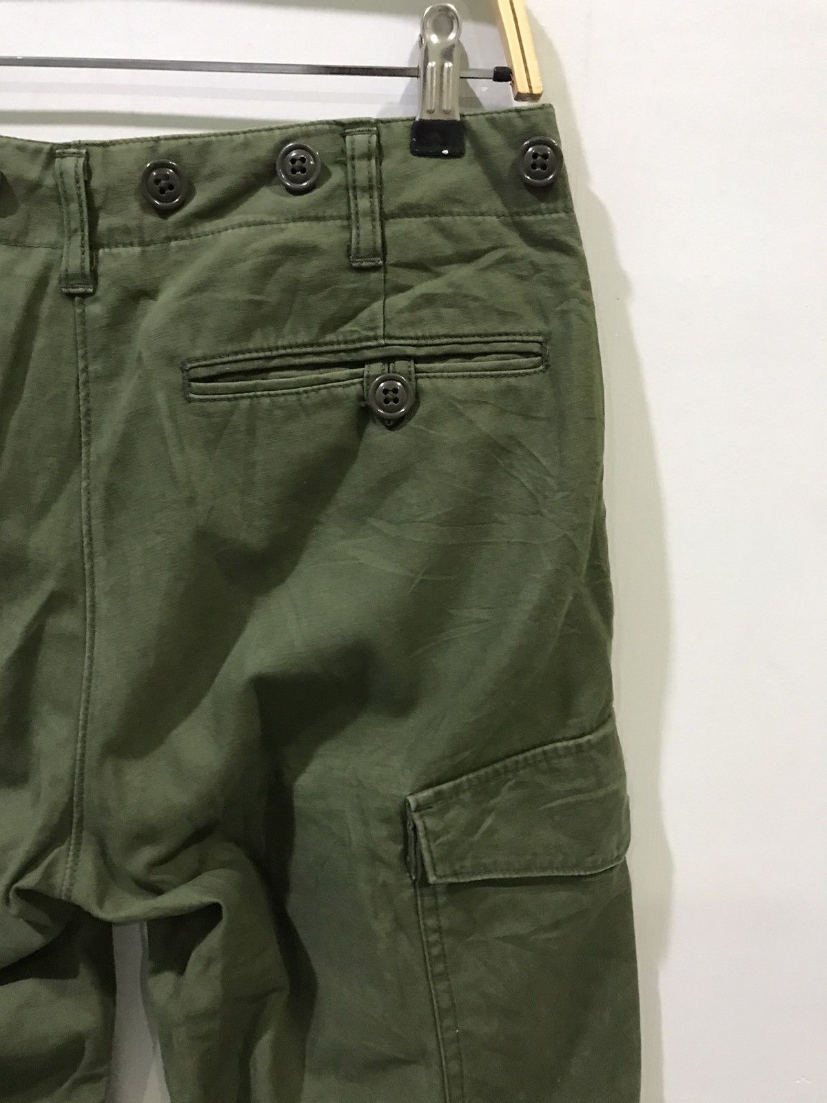 Japanese Brand BACK NUMBER Japan Double Knee Swedish Military Cargo Pant Size US 30 / EU 46 - 9 Thumbnail