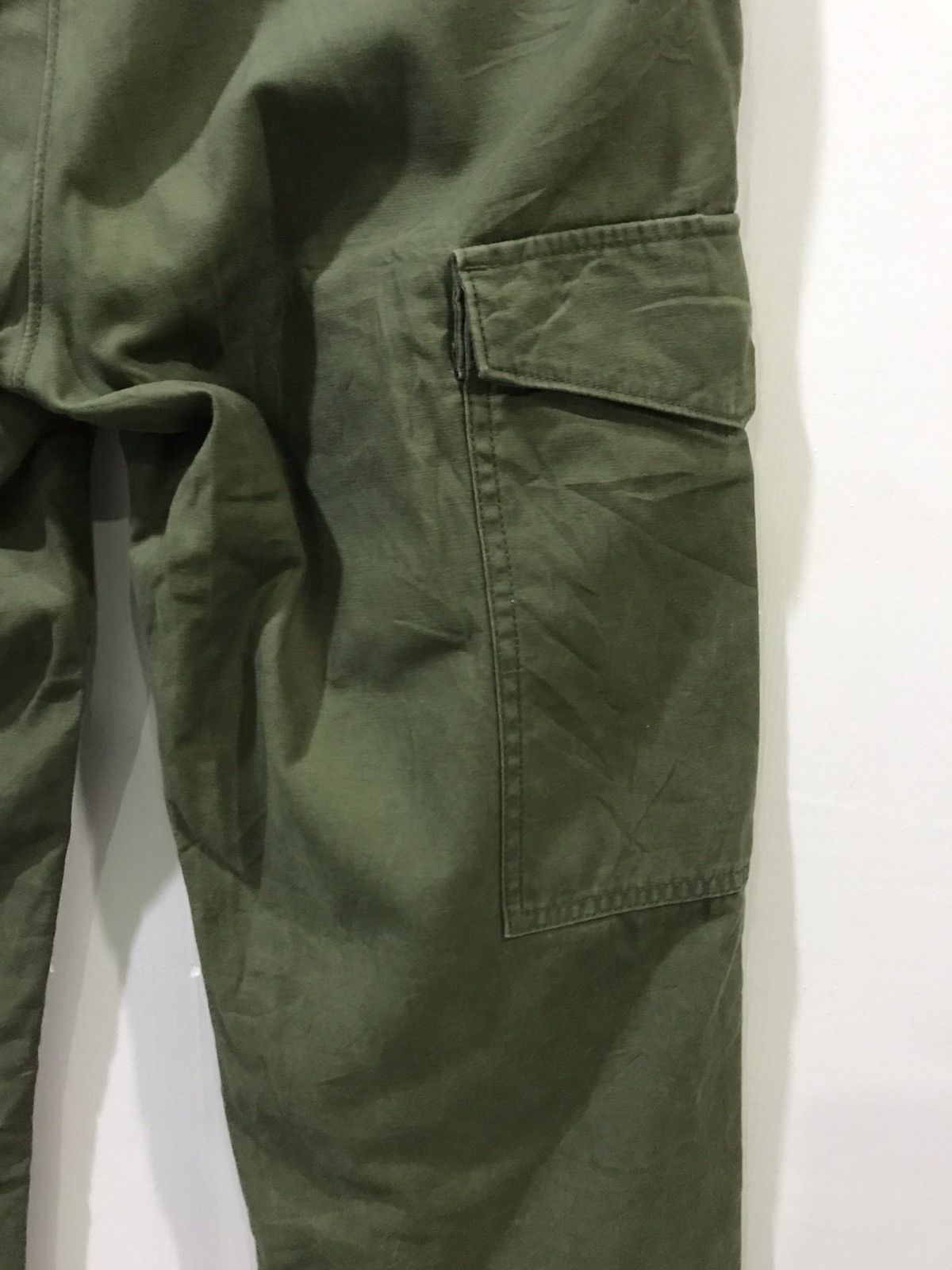 Japanese Brand BACK NUMBER Japan Double Knee Swedish Military Cargo Pant Size US 30 / EU 46 - 11 Thumbnail