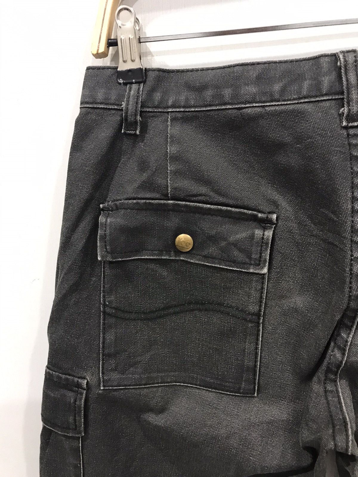 Designer × Lee Lee UNION MADE By Lyden Patch Pocket Duck Canvas Cargo Pant Size US 30 / EU 46 - 12 Thumbnail