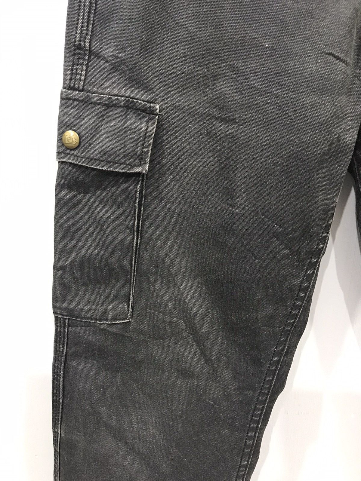 Designer × Lee Lee UNION MADE By Lyden Patch Pocket Duck Canvas Cargo Pant Size US 30 / EU 46 - 5 Thumbnail