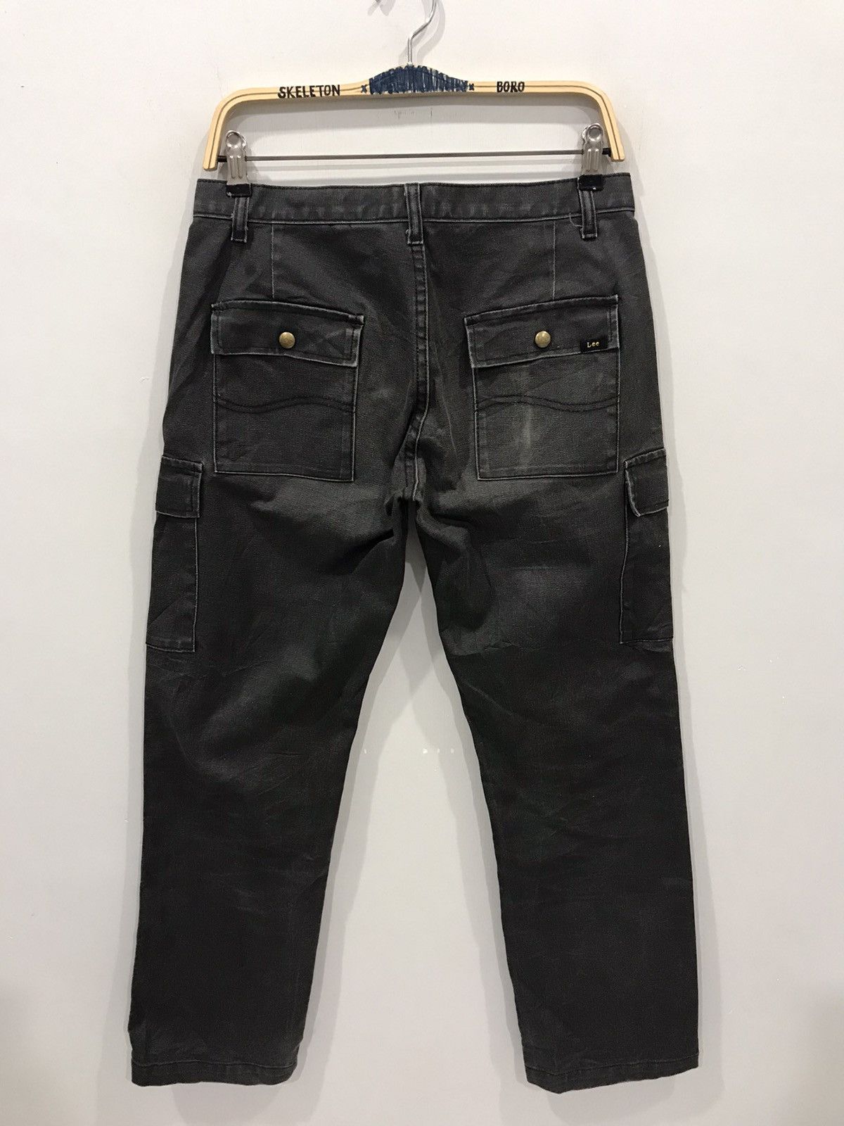 Designer × Lee Lee UNION MADE By Lyden Patch Pocket Duck Canvas Cargo Pant Size US 30 / EU 46 - 10 Thumbnail