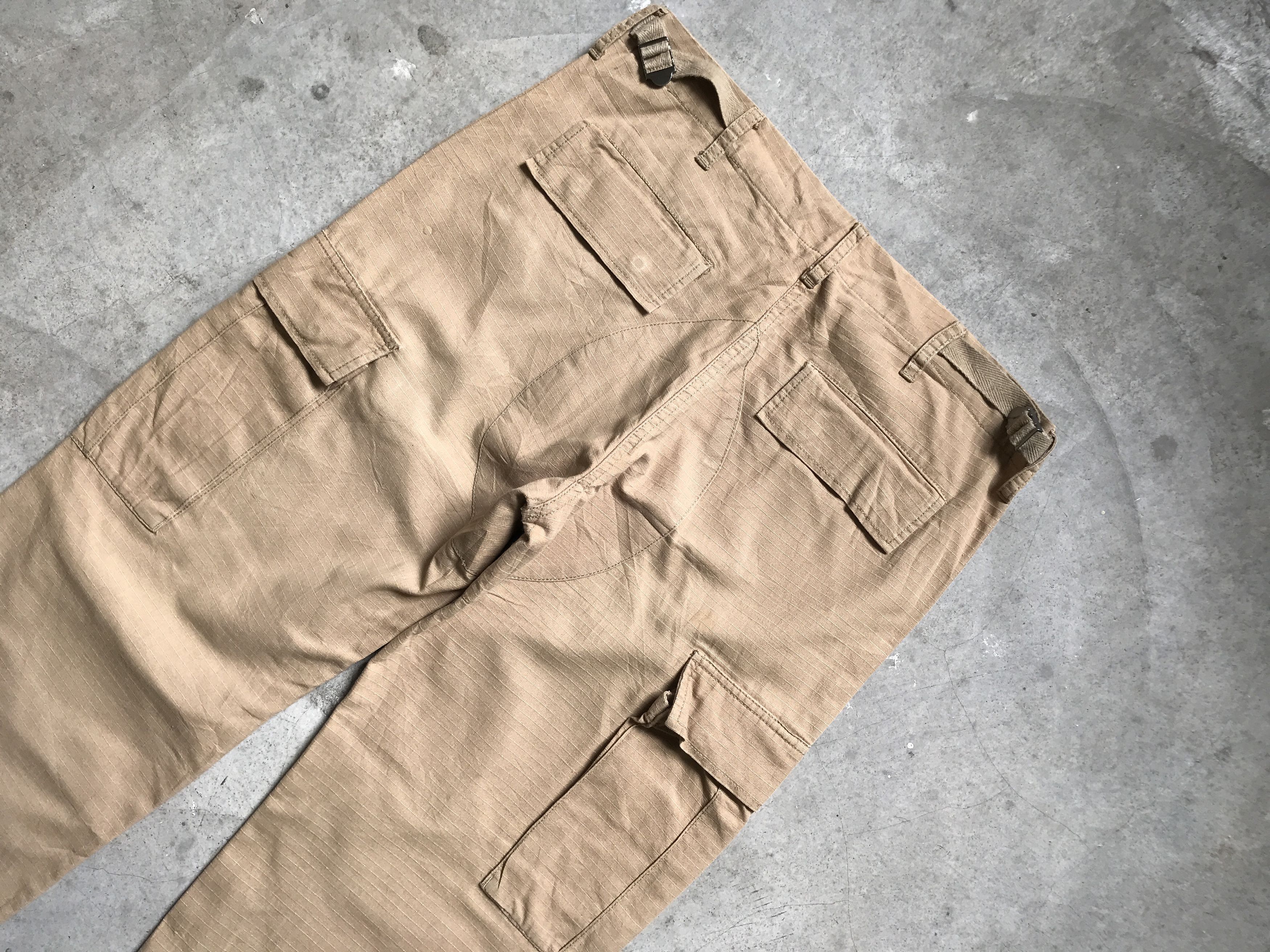 Japanese Brand CP85 UNITED ARROW Ripstop Military Cargo Pant Size US 31 - 11 Thumbnail