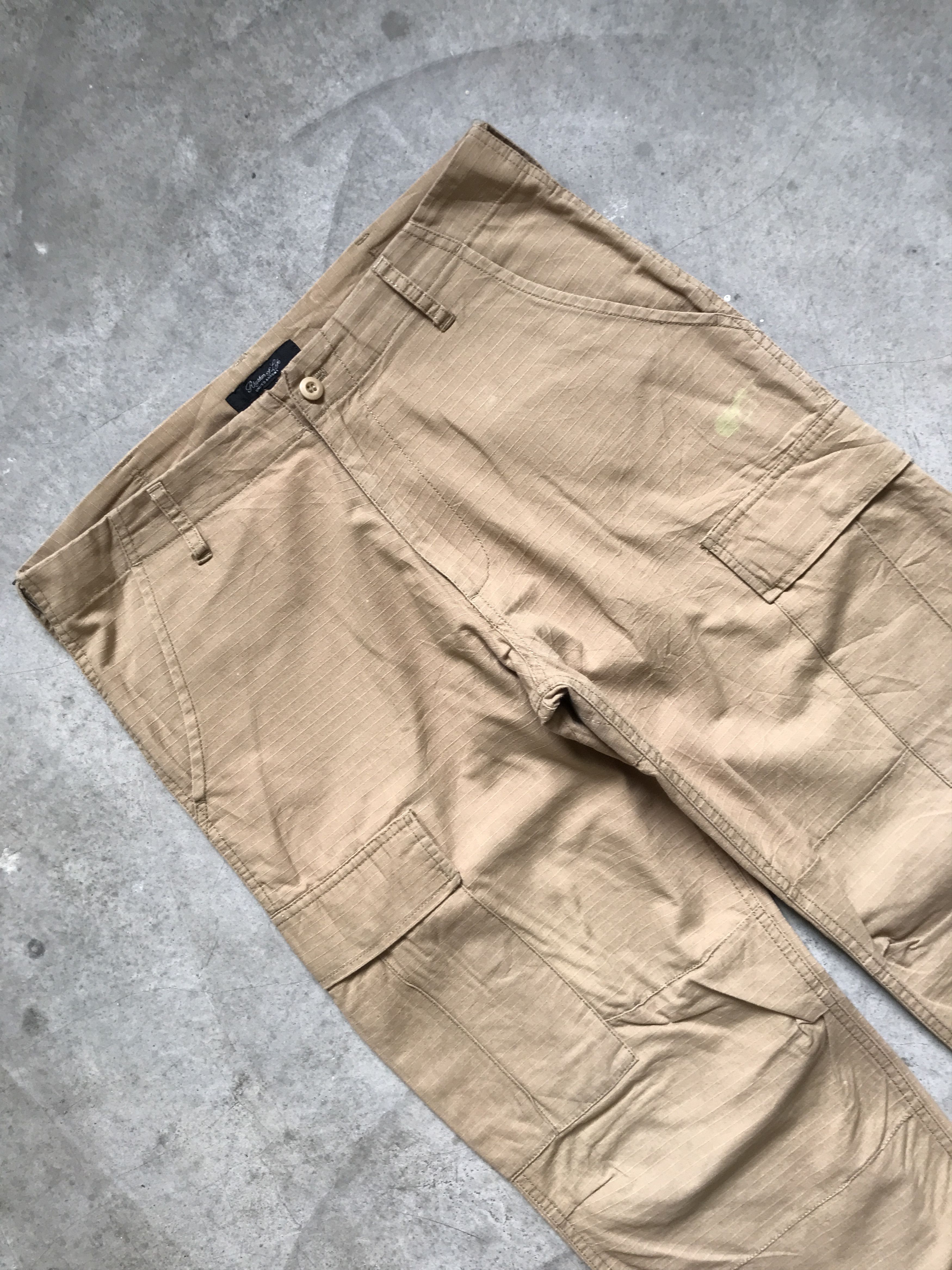 Japanese Brand CP85 UNITED ARROW Ripstop Military Cargo Pant Size US 31 - 4 Thumbnail