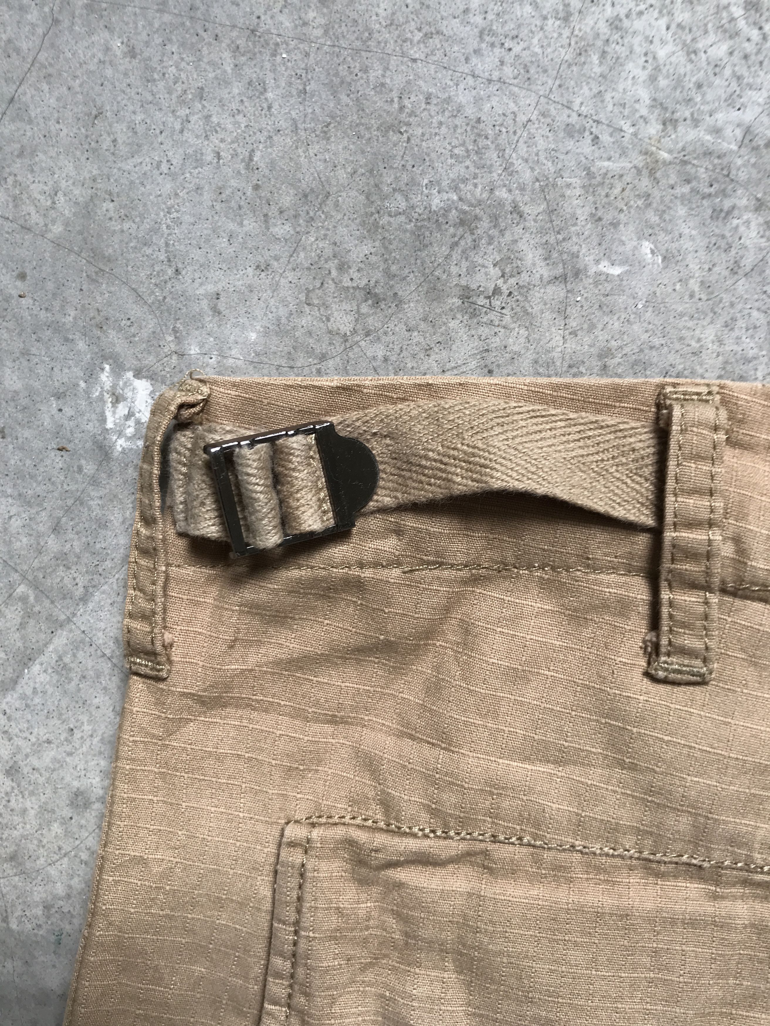 Japanese Brand CP85 UNITED ARROW Ripstop Military Cargo Pant Size US 31 - 14 Thumbnail
