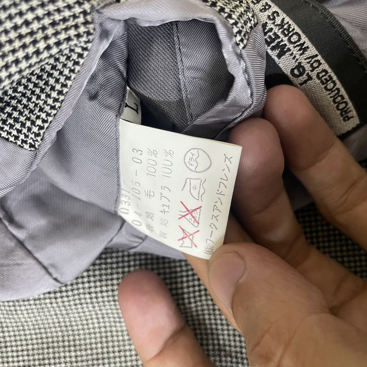 Y's × Y's for Men × Yohji Yamamoto 💥 L.Q by Y’s FOR MEN HYBRID JACKET COAT Size US L / EU 52-54 / 3 - 10 Thumbnail
