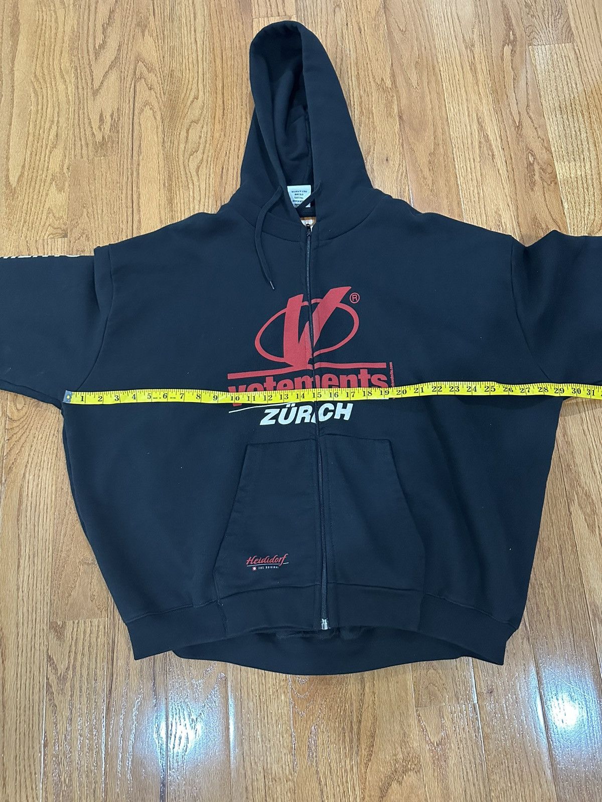 Vetements [Final Drop] Vetements SS18 Zurich Reversible Zip Up Hoodie Size US L / EU 52-54 / 3 - 14 Thumbnail