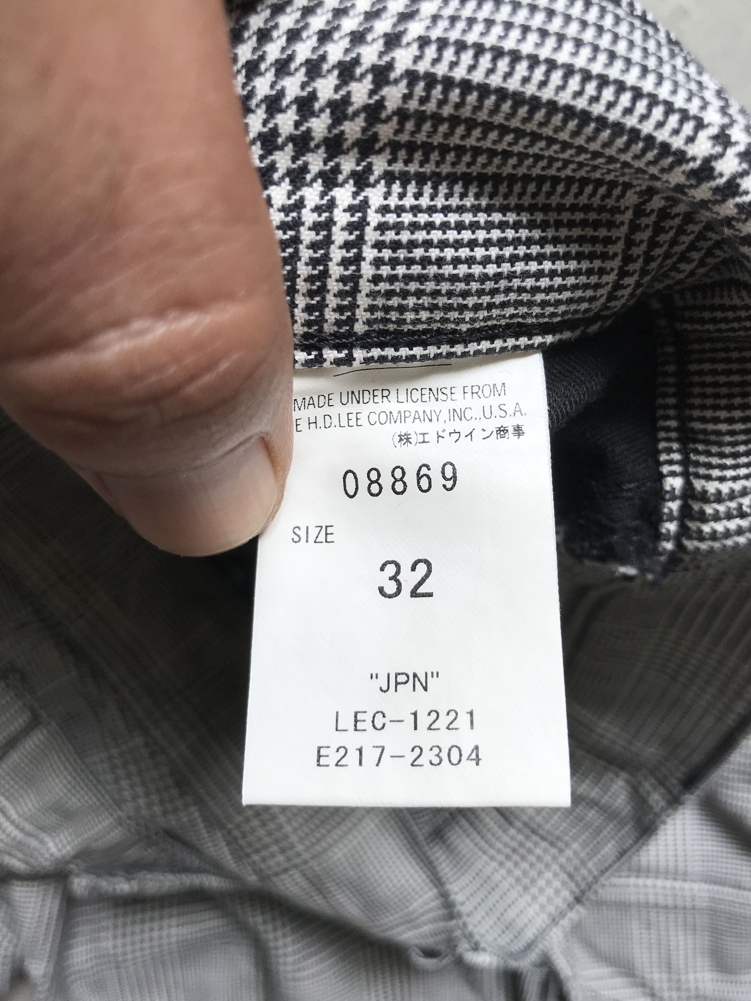 Lee CP86 Lee Multipockets Tactical Plaid Cargo Pant Size US 33 - 12 Thumbnail