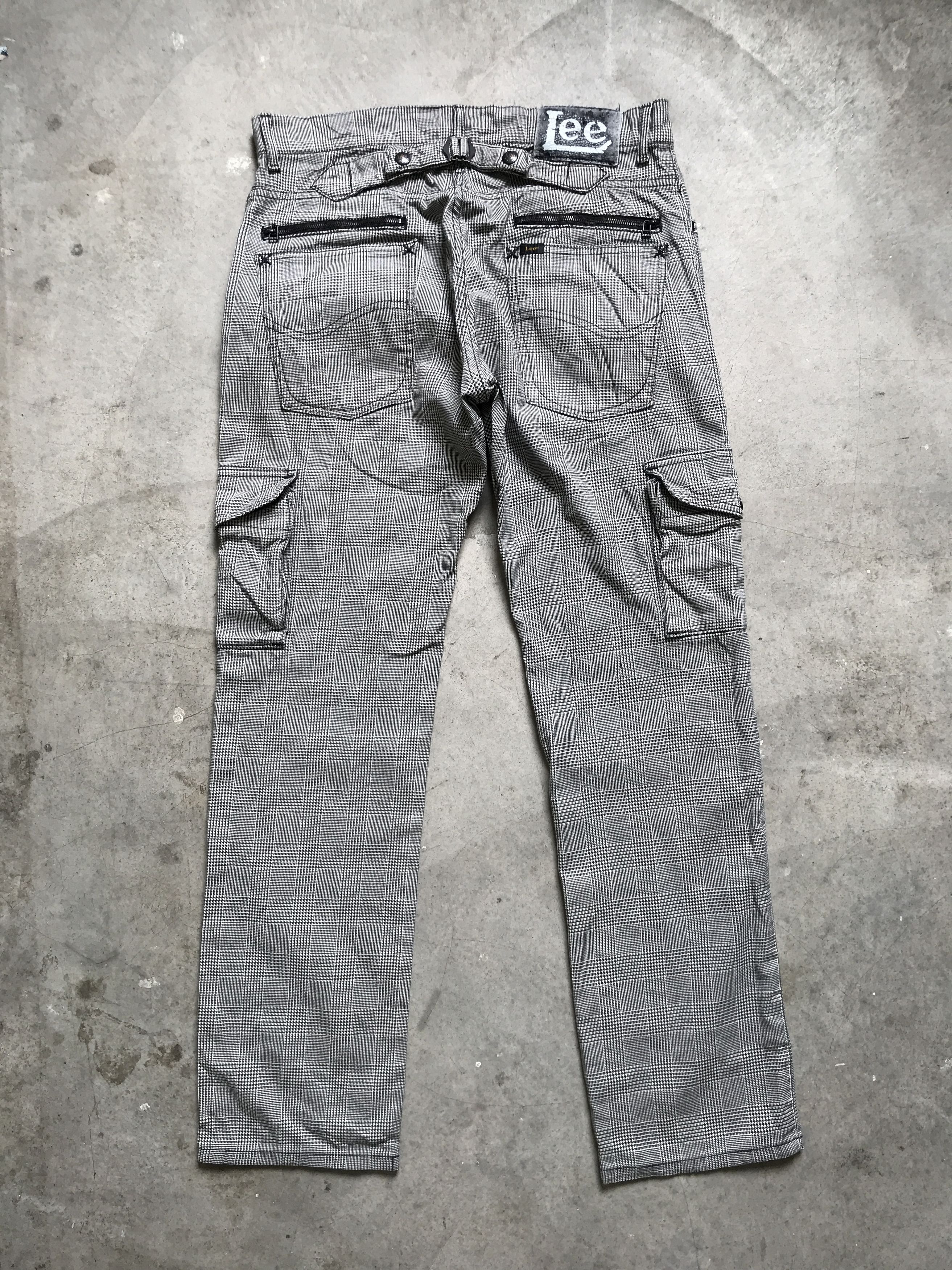 Lee CP86 Lee Multipockets Tactical Plaid Cargo Pant Size US 33 - 8 Thumbnail