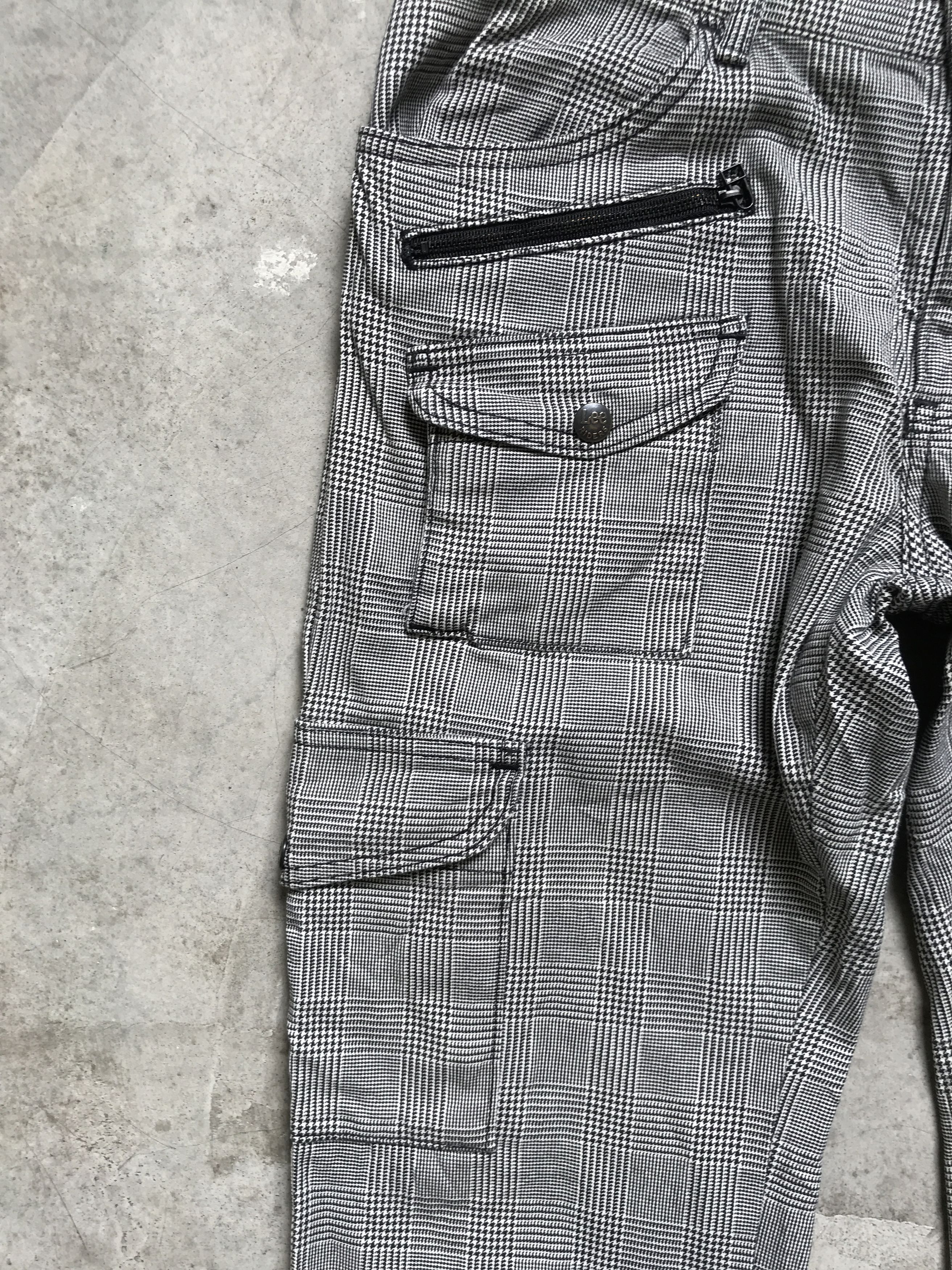 Lee CP86 Lee Multipockets Tactical Plaid Cargo Pant Size US 33 - 5 Thumbnail