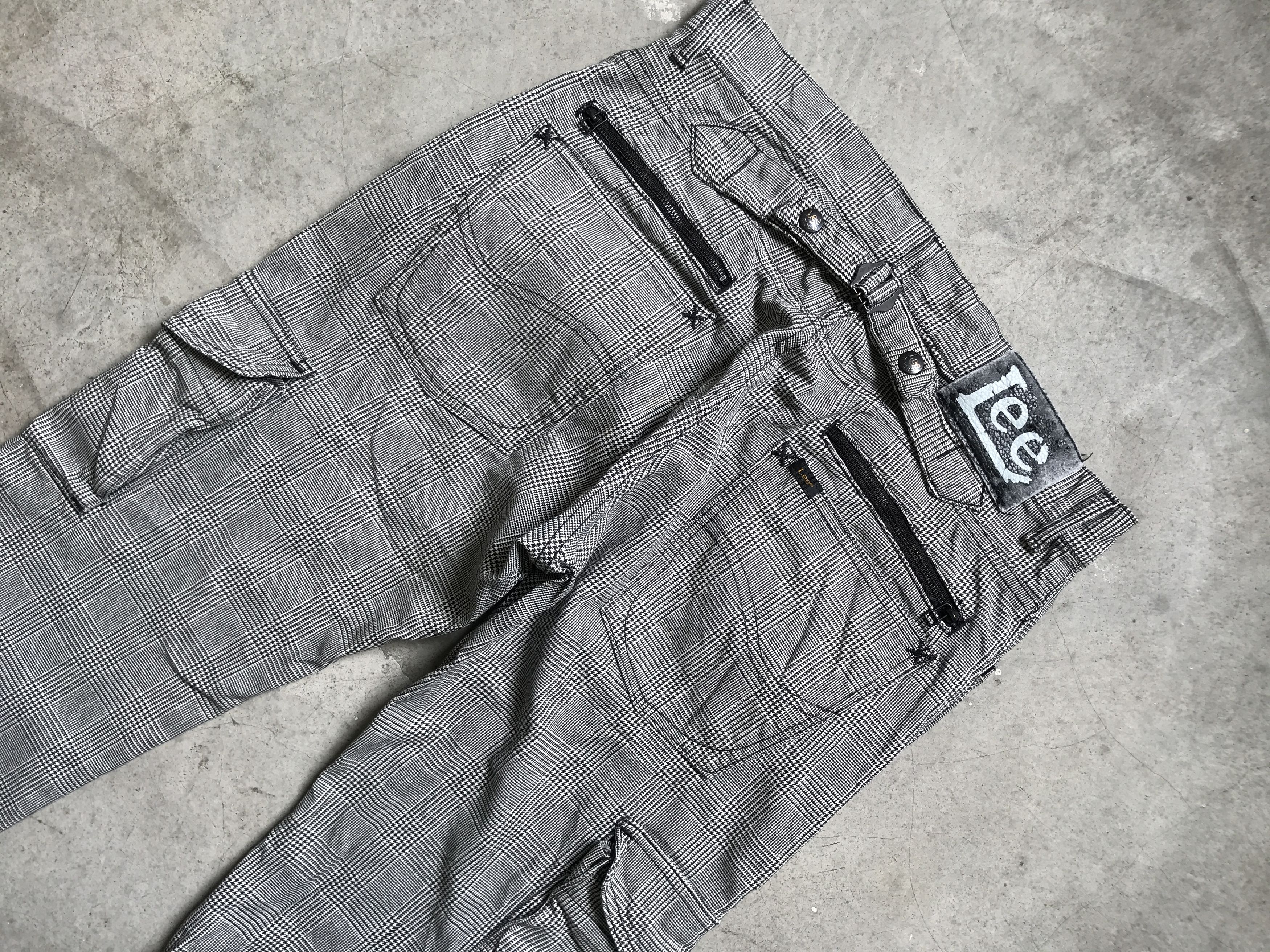 Lee CP86 Lee Multipockets Tactical Plaid Cargo Pant Size US 33 - 9 Thumbnail