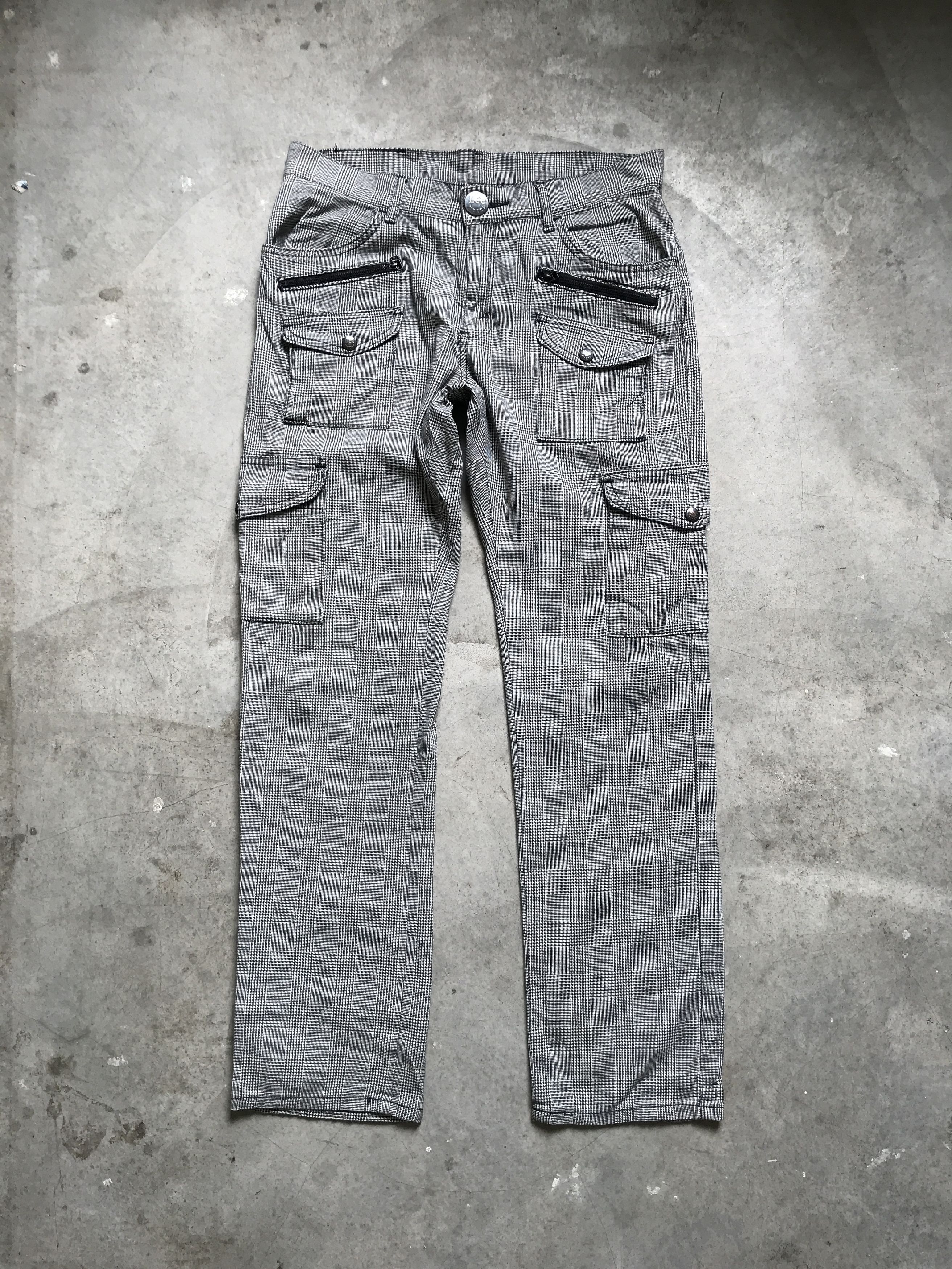 Lee CP86 Lee Multipockets Tactical Plaid Cargo Pant Size US 33 - 1 Thumbnail