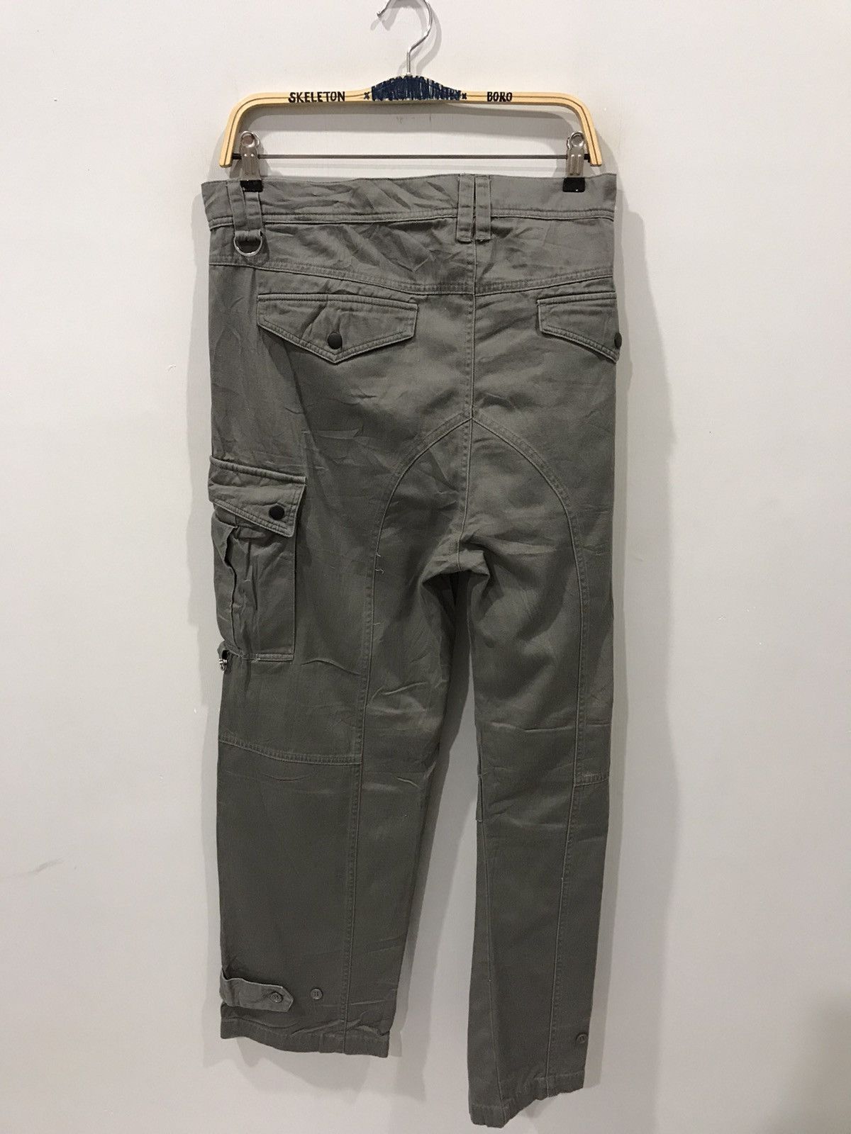 Japanese Brand × Seditionaries RARE🔥MIDAS Japan Very Rare Sick Street Style Cargo Pant Size US 31 - 13 Thumbnail