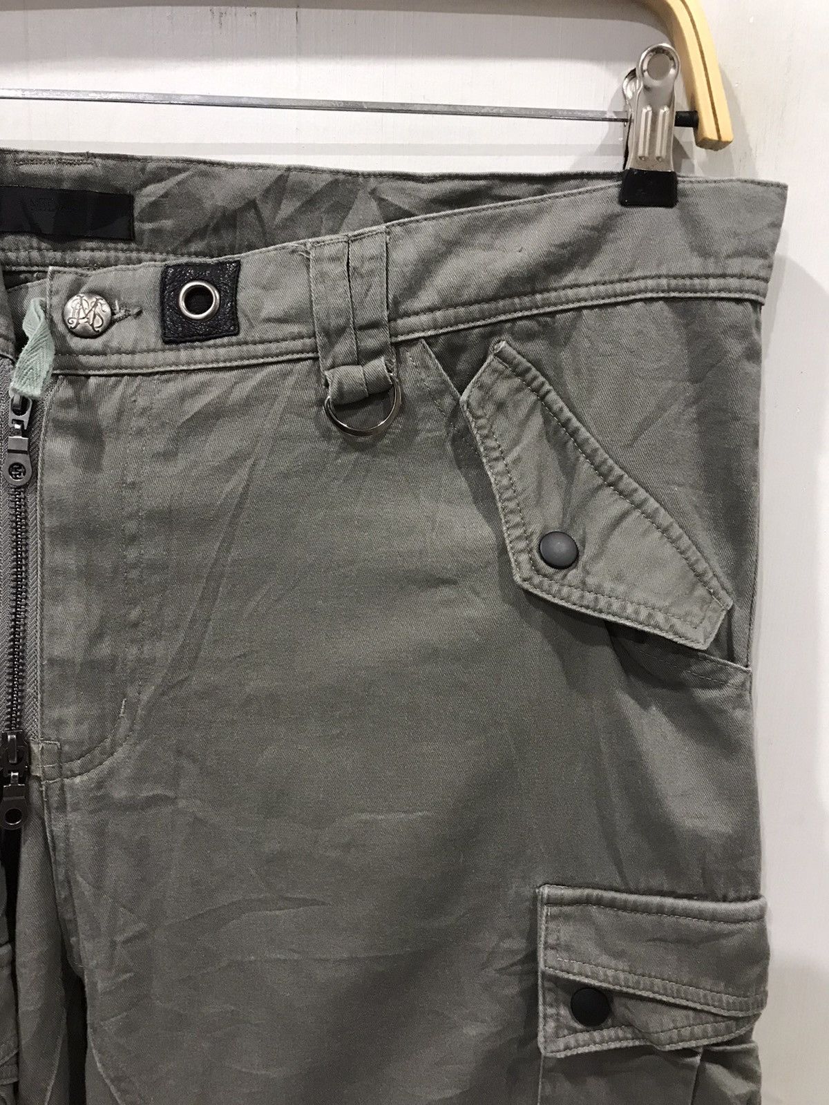Japanese Brand × Seditionaries RARE🔥MIDAS Japan Very Rare Sick Street Style Cargo Pant Size US 31 - 4 Thumbnail