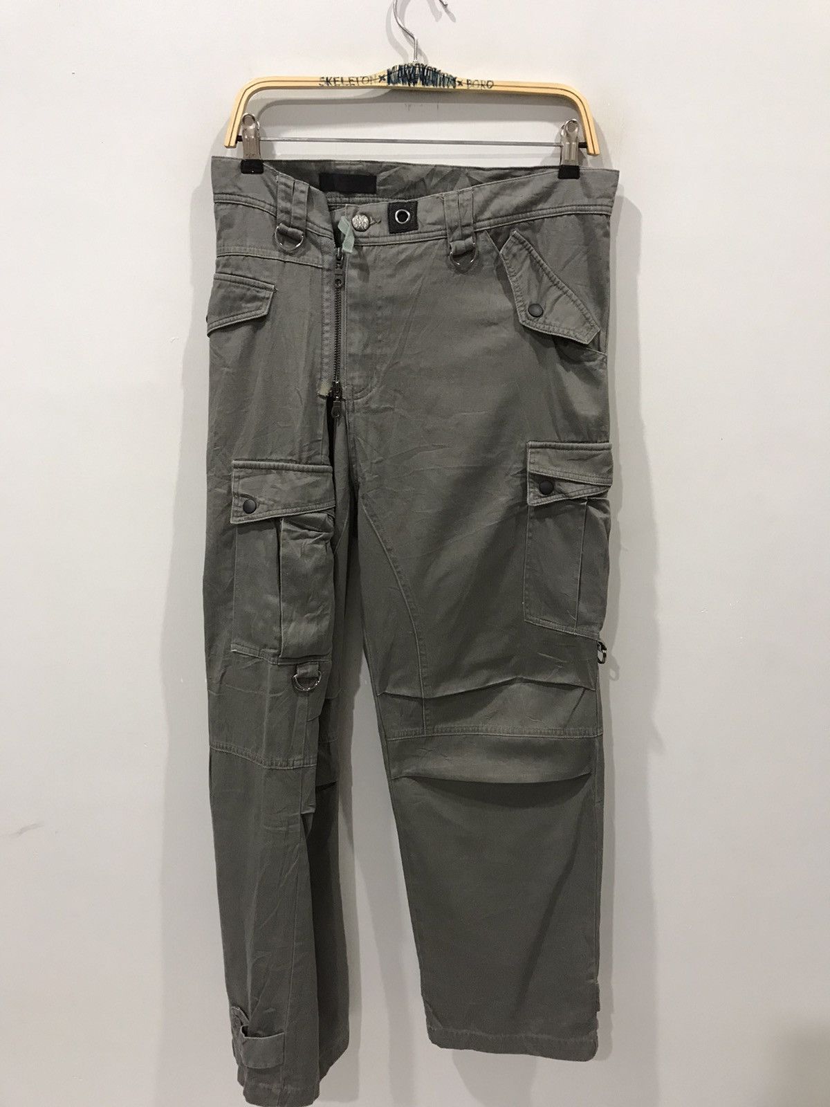 Japanese Brand × Seditionaries RARE🔥MIDAS Japan Very Rare Sick Street Style Cargo Pant Size US 31 - 3 Thumbnail
