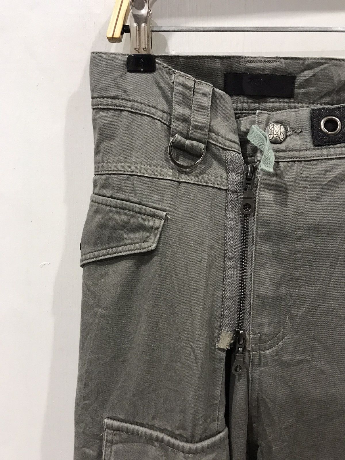 Japanese Brand × Seditionaries RARE🔥MIDAS Japan Very Rare Sick Street Style Cargo Pant Size US 31 - 5 Thumbnail