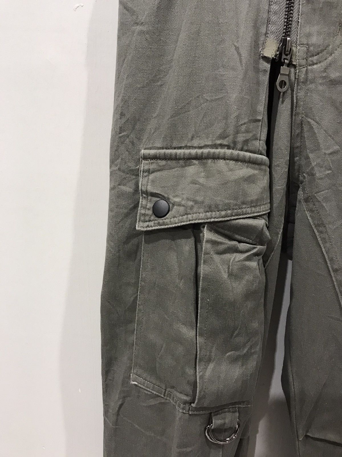 Japanese Brand × Seditionaries RARE🔥MIDAS Japan Very Rare Sick Street Style Cargo Pant Size US 31 - 7 Thumbnail