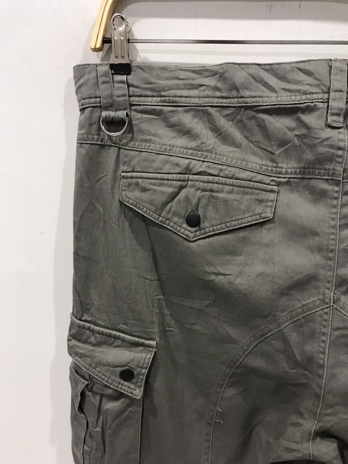 Japanese Brand × Seditionaries RARE🔥MIDAS Japan Very Rare Sick Street Style Cargo Pant Size US 31 - 15 Thumbnail