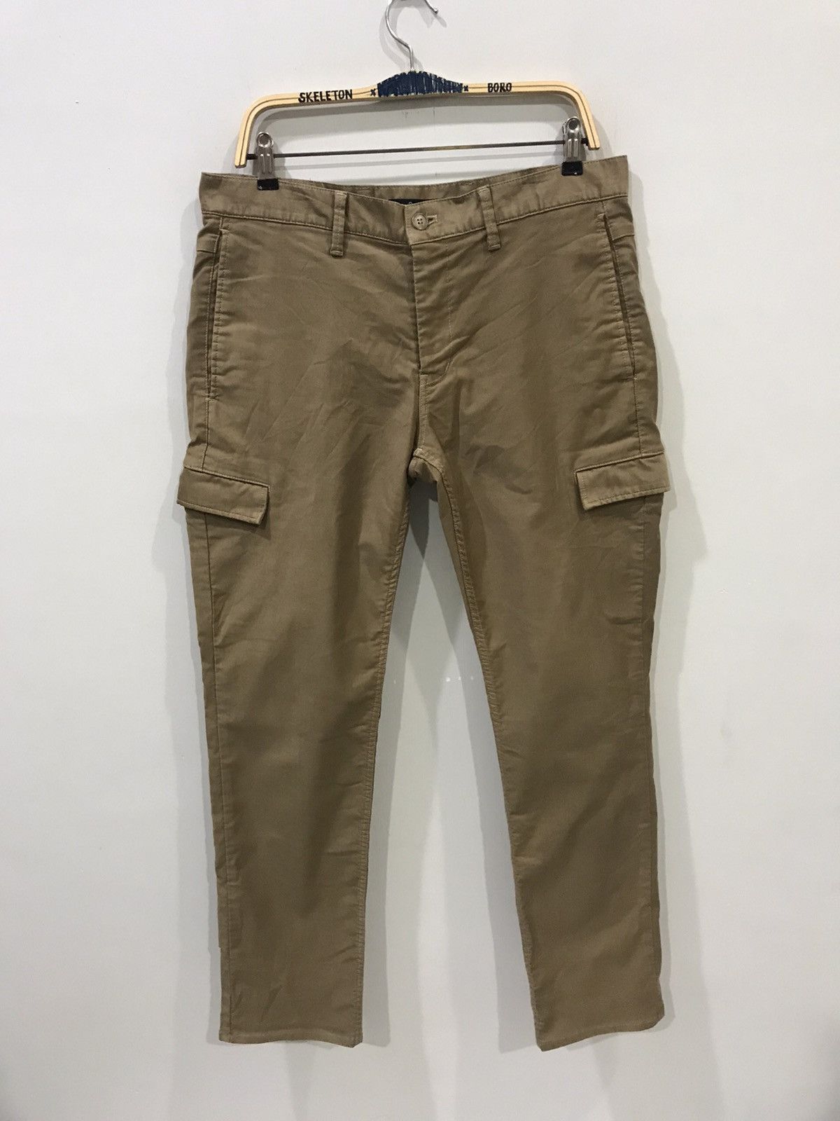 Japanese Brand × Johnbull Johnbull Japan Military Skinny Fit Dope Sick Cargo Pant Size US 35 - 1 Thumbnail