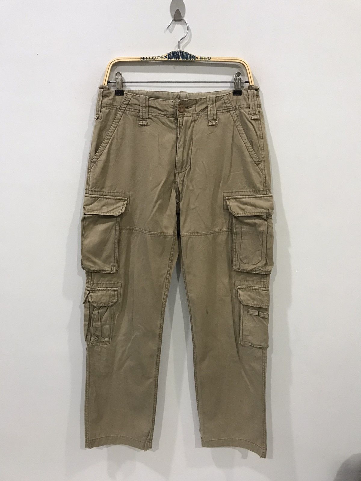 Japanese Brand SURPLUS Japan 8 Pockets Military Cargo Parachute Cargo Pant Size US 32 / EU 48 - 1 Thumbnail