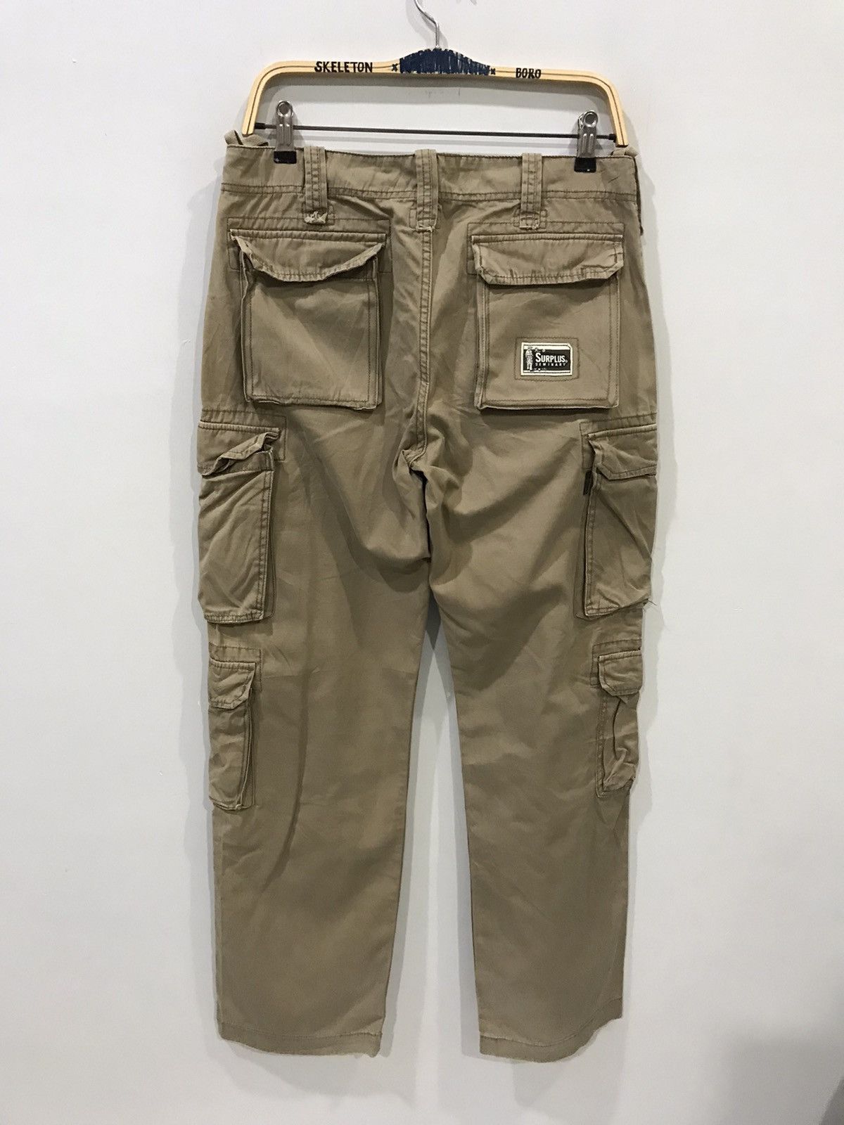 Japanese Brand SURPLUS Japan 8 Pockets Military Cargo Parachute Cargo Pant Size US 32 / EU 48 - 8 Thumbnail