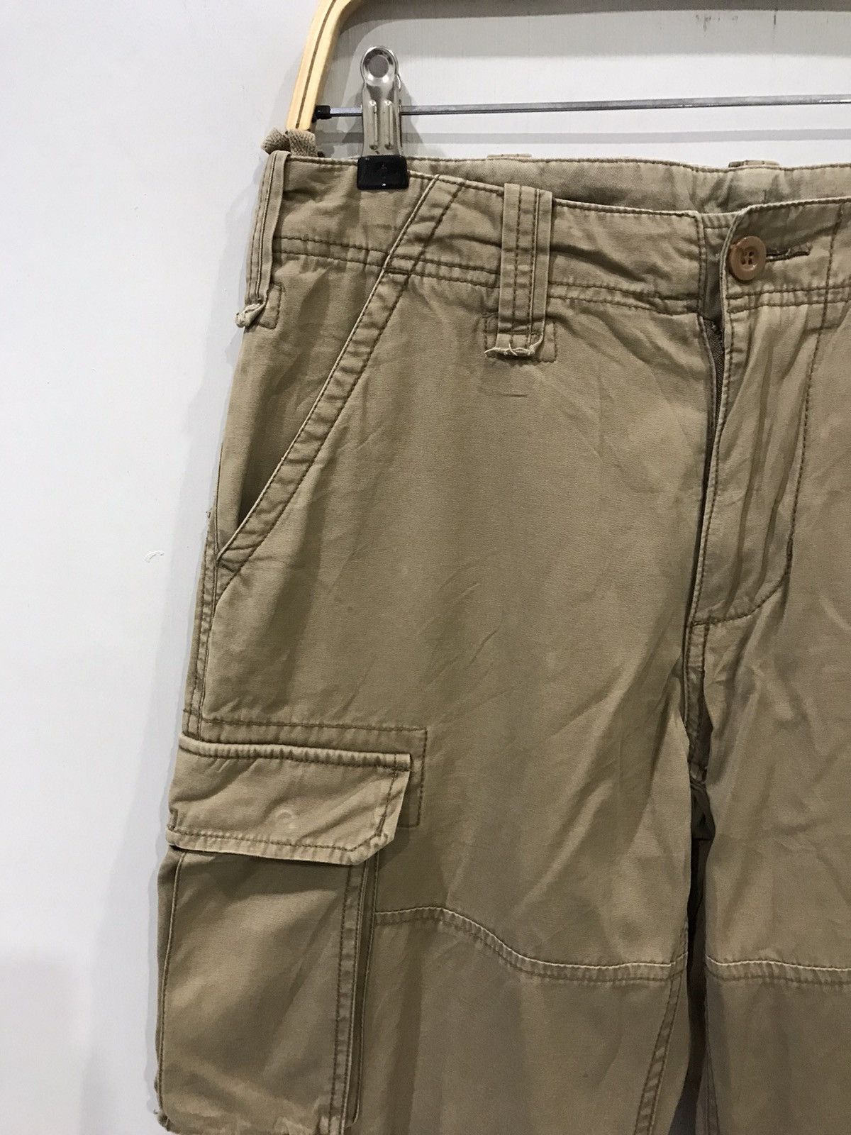 Japanese Brand SURPLUS Japan 8 Pockets Military Cargo Parachute Cargo Pant Size US 32 / EU 48 - 3 Thumbnail