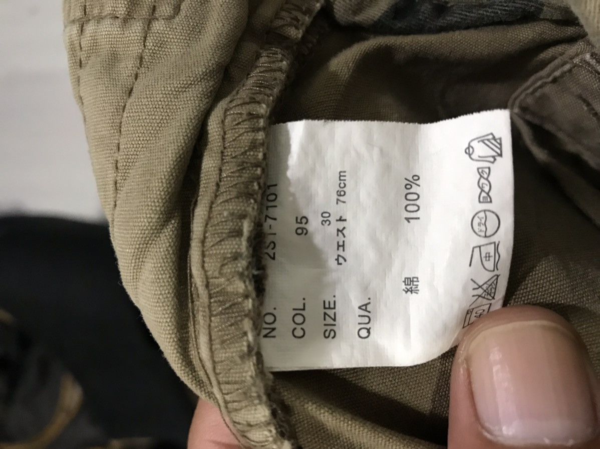 Japanese Brand SURPLUS Japan 8 Pockets Military Cargo Parachute Cargo Pant Size US 32 / EU 48 - 17 Thumbnail