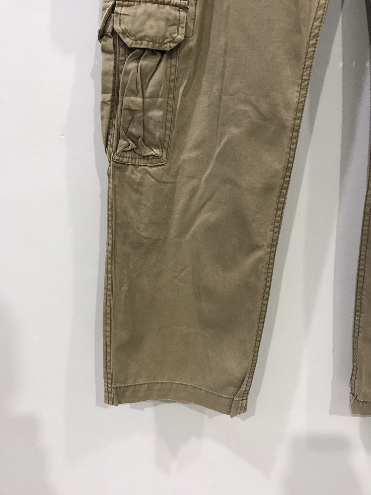 Japanese Brand SURPLUS Japan 8 Pockets Military Cargo Parachute Cargo Pant Size US 32 / EU 48 - 7 Thumbnail