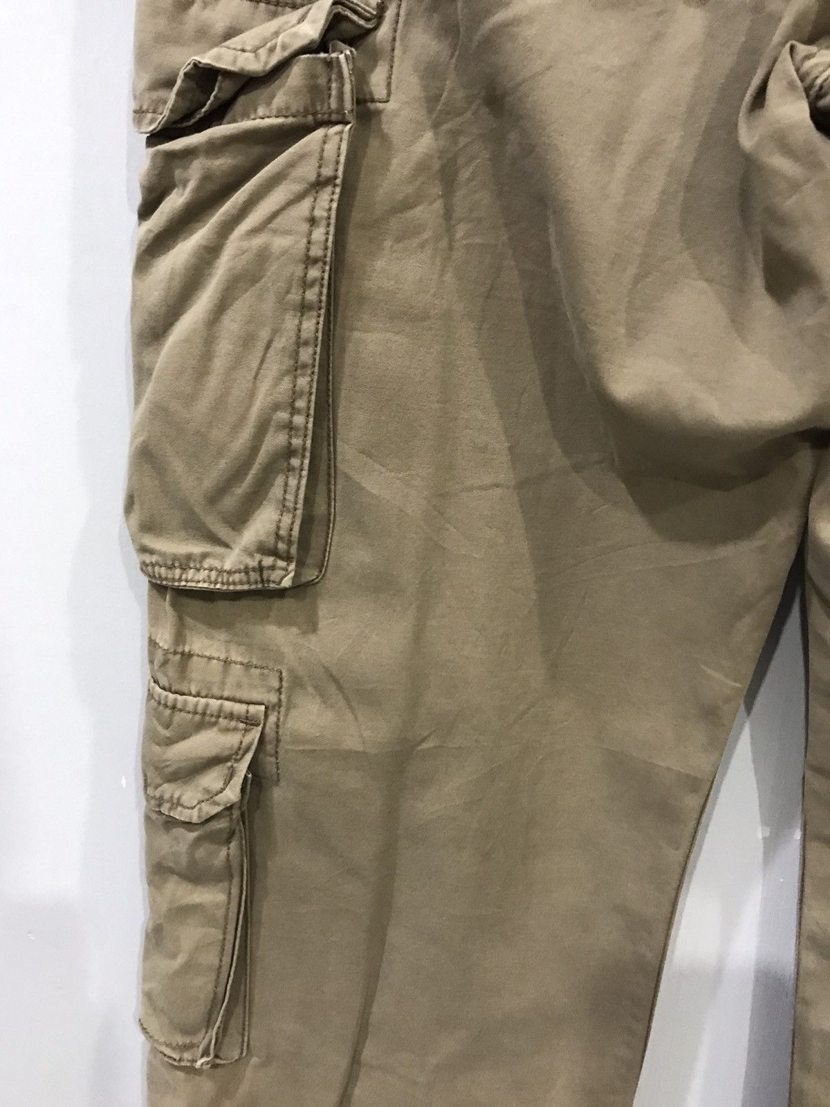 Japanese Brand SURPLUS Japan 8 Pockets Military Cargo Parachute Cargo Pant Size US 32 / EU 48 - 12 Thumbnail