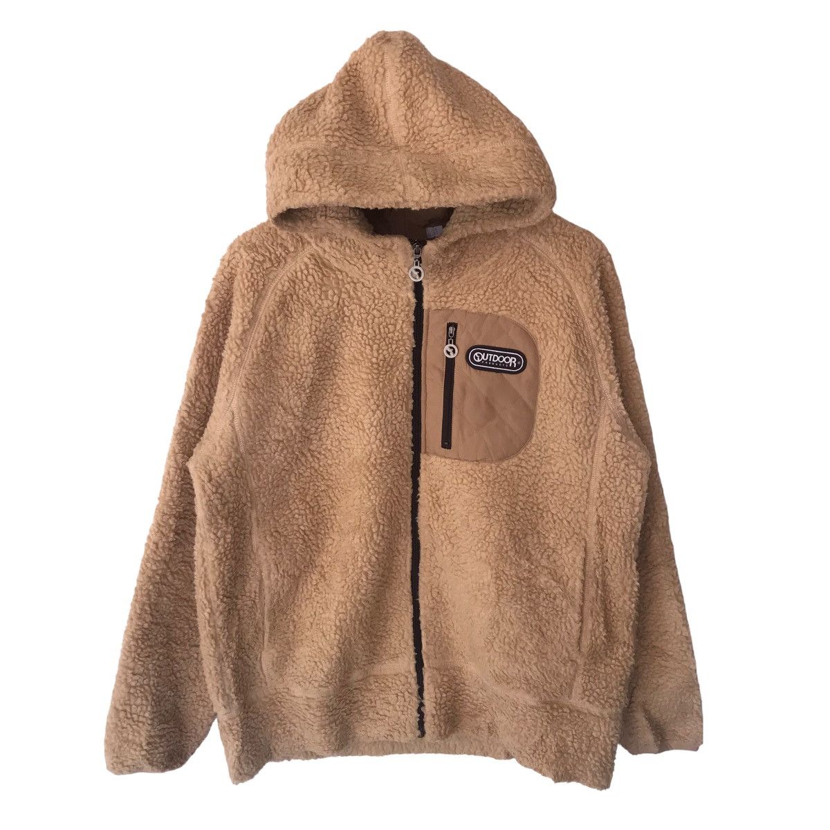 OUTDOOR Deep Pile Sherpa Fullover hoodies