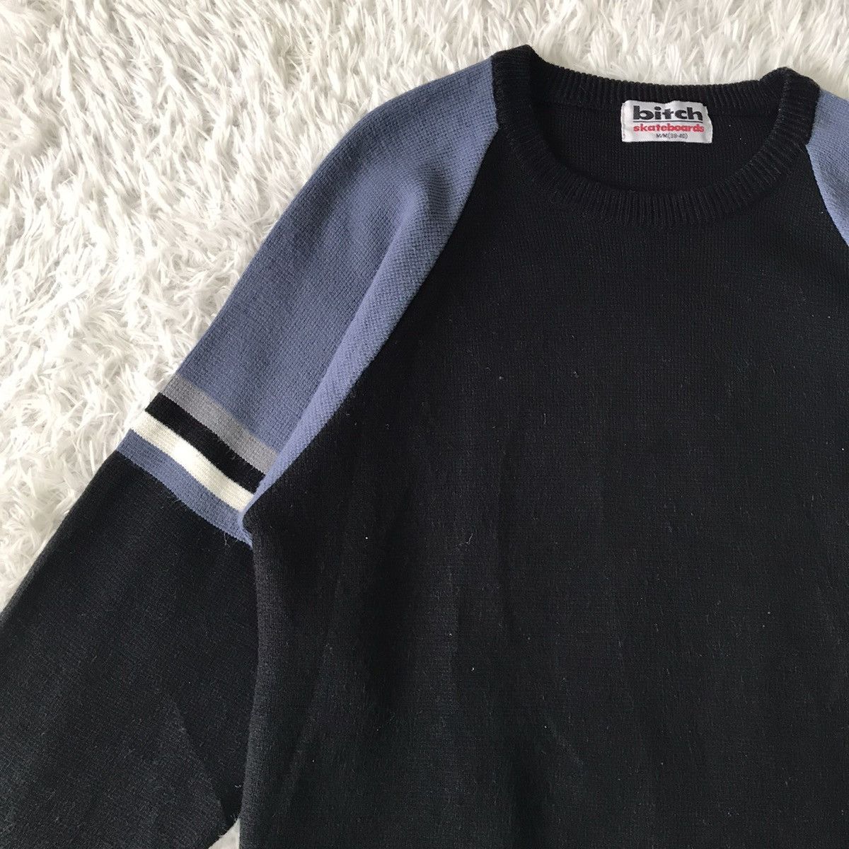 Vintage Vtg Bitch Skateboards Sweater Jumper/Sweatshirt Size US M / EU 48-50 / 2 - 6 Thumbnail
