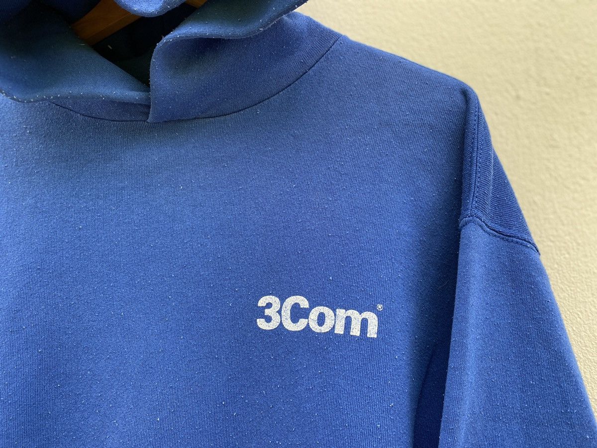 Russell Athletic Vintage 90s 3Com Software Microsoft Hoodie Size US XL / EU 56 / 4 - 5 Thumbnail