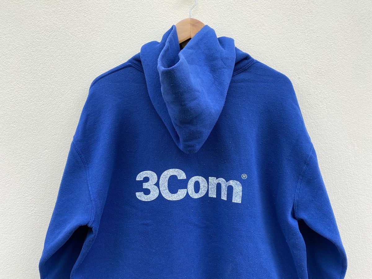 Russell Athletic Vintage 90s 3Com Software Microsoft Hoodie Size US XL / EU 56 / 4 - 6 Thumbnail