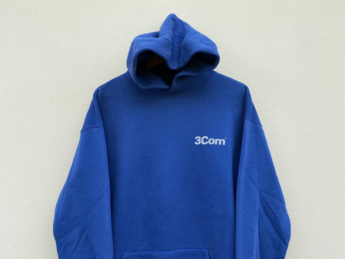 Russell Athletic Vintage 90s 3Com Software Microsoft Hoodie Size US XL / EU 56 / 4 - 2 Thumbnail