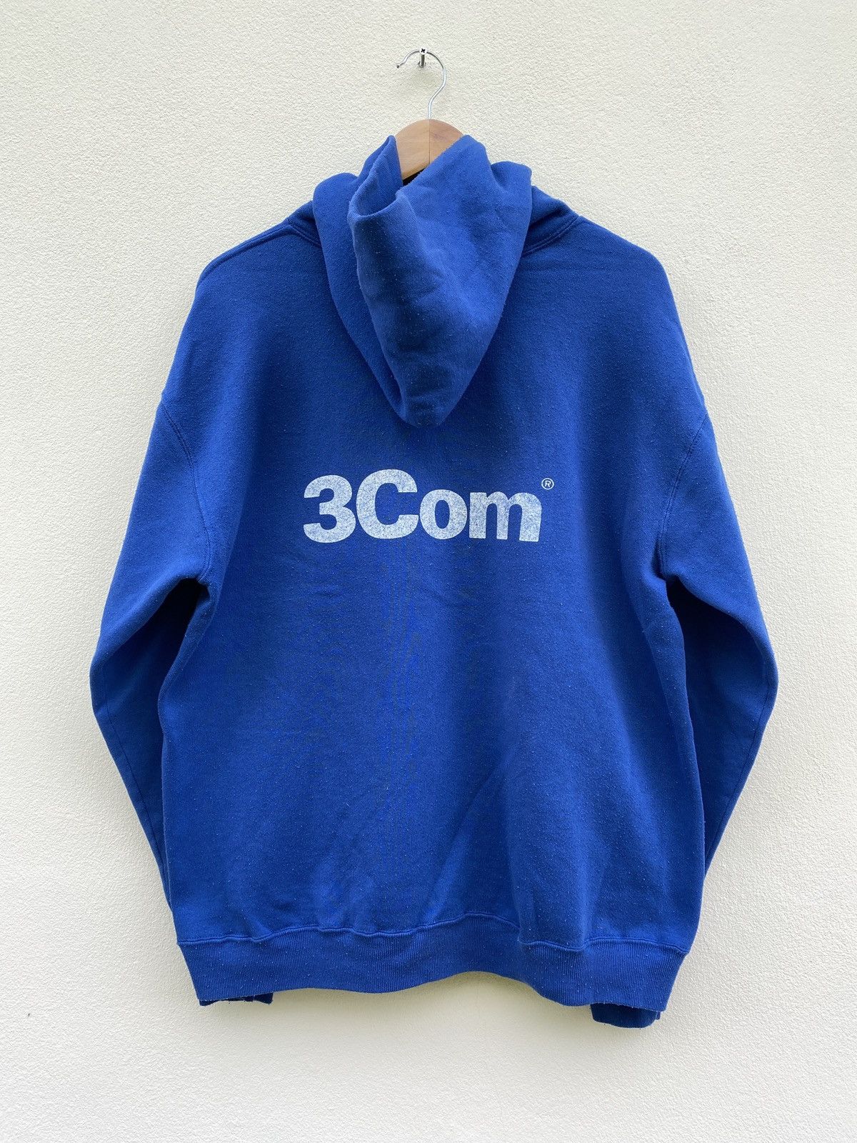 Russell Athletic Vintage 90s 3Com Software Microsoft Hoodie Size US XL / EU 56 / 4 - 10 Thumbnail