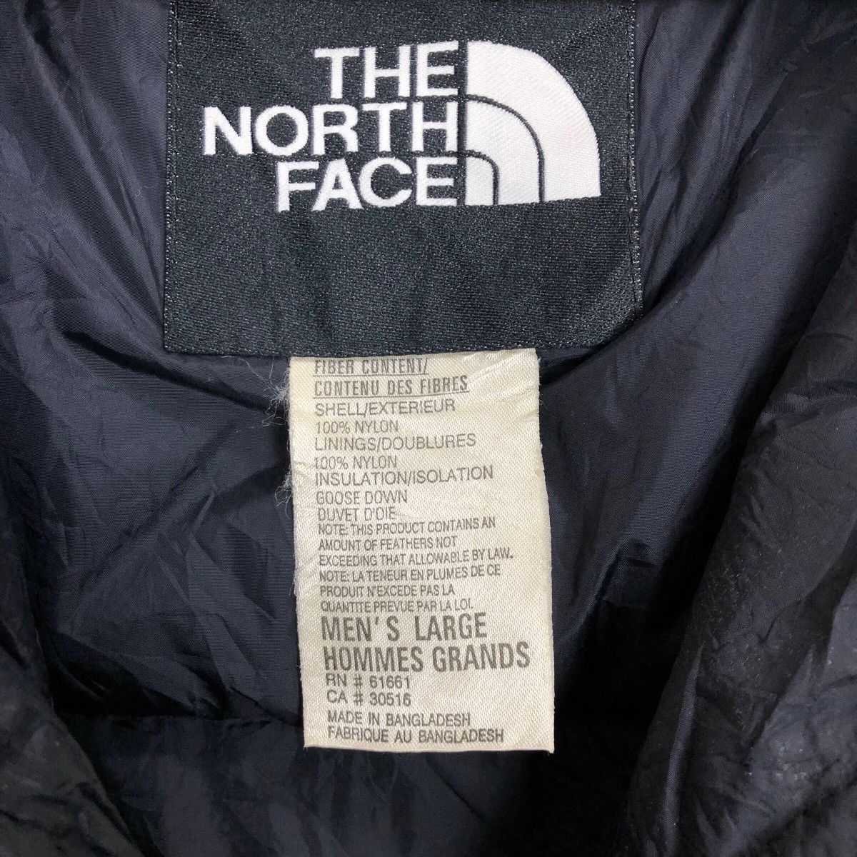 The North Face Vintage 90s The North Face Nuptse 700 Goose Down Puffer Vest Size US L / EU 52-54 / 3 - 11 Thumbnail