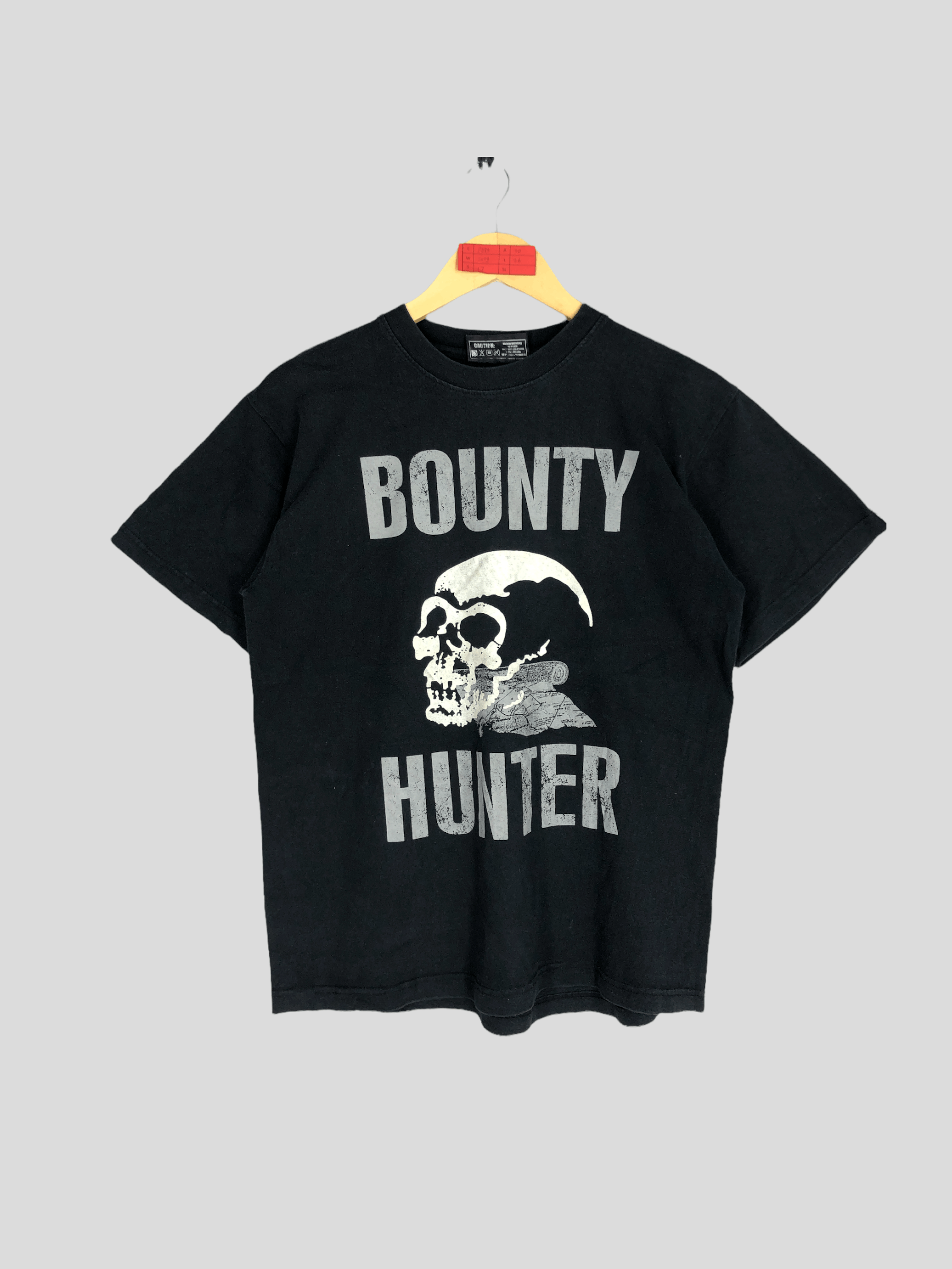 Japanese Brand Bounty Hunter Skull Design T Shirt Size M