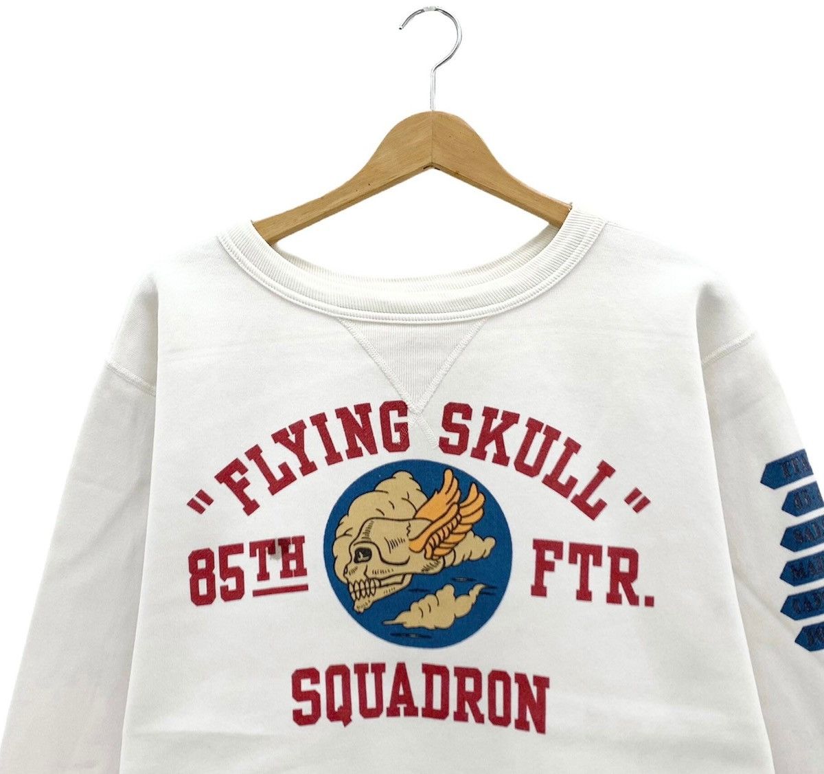 Buzz Rickson's × Vintage Vintage Buzz Ricksons Flying Skull Squadron Us Army Size M / US 6-8 / IT 42-44 - 6 Thumbnail